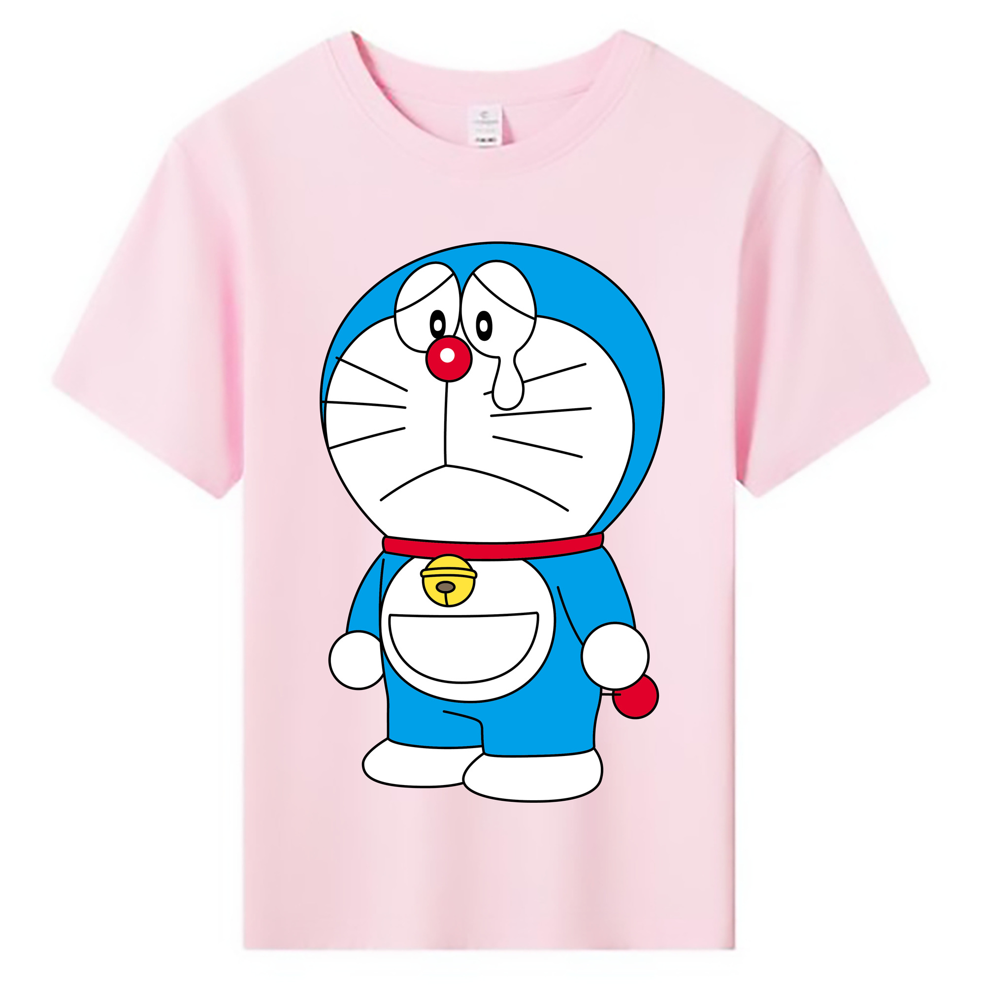 （画像用） ドラえもん Doraemon 綿100％キッズTシャツ（フロントプリント）