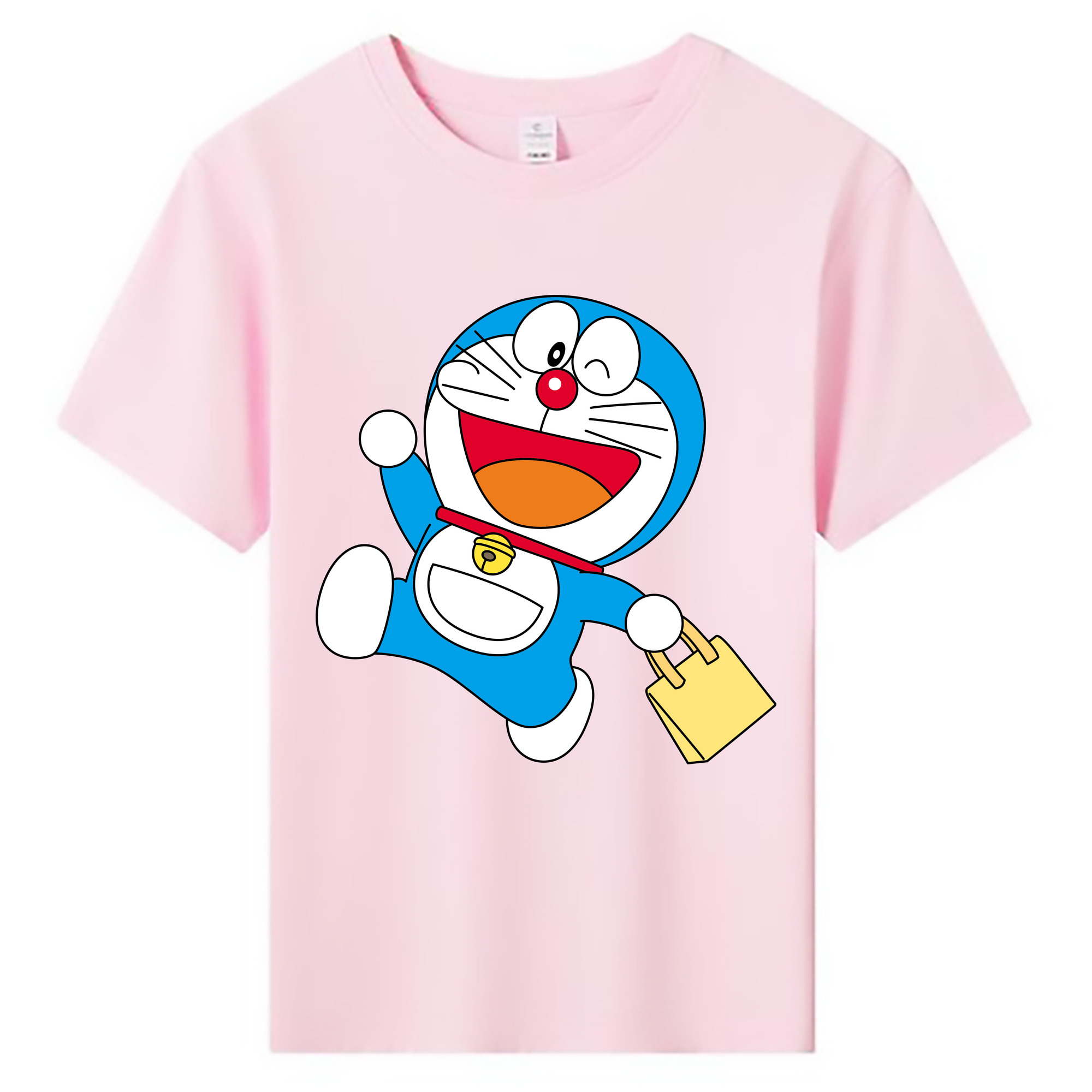 （画像用） ドラえもん Doraemon 綿100％キッズTシャツ（フロントプリント）