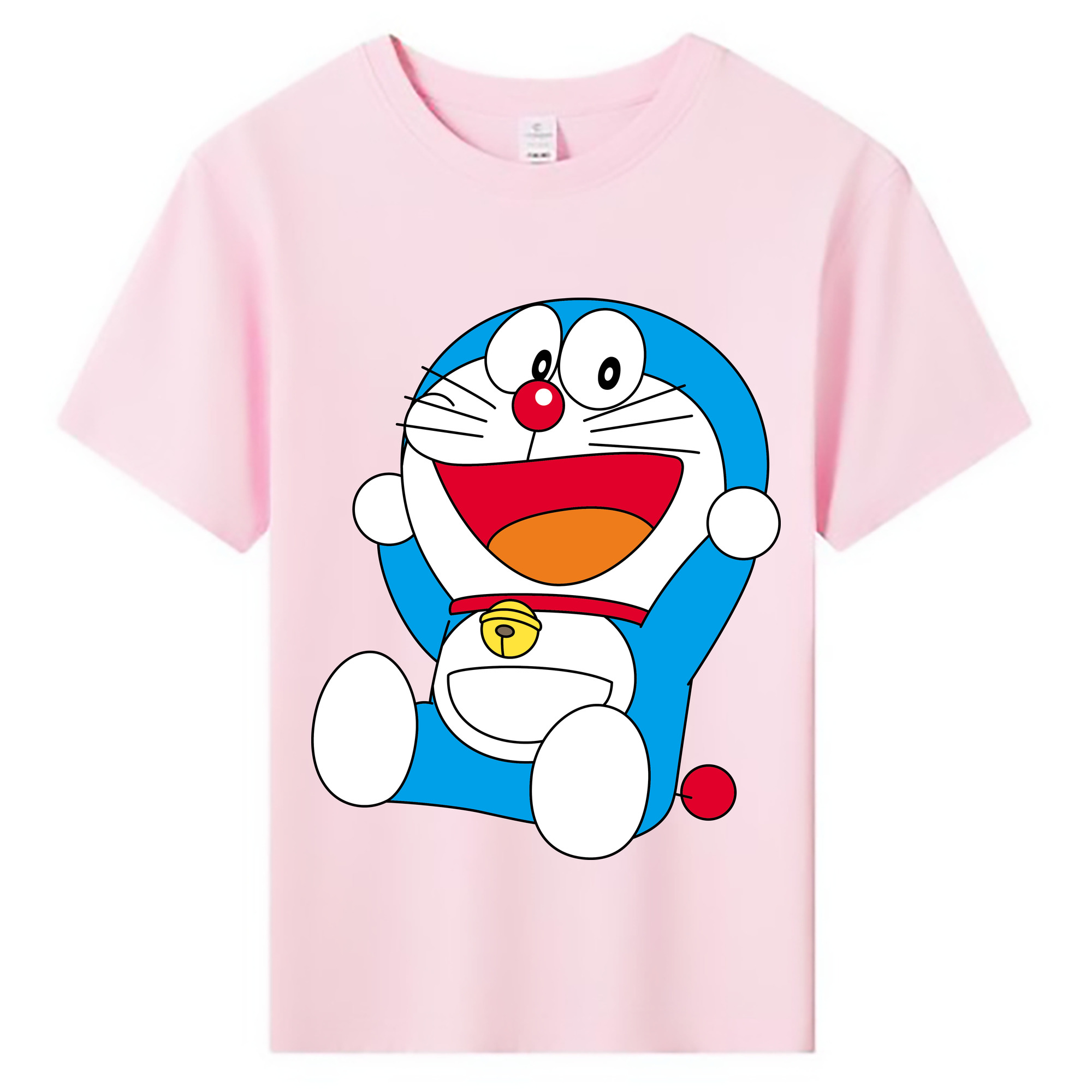 （画像用） ドラえもん Doraemon 綿100％キッズTシャツ（フロントプリント）