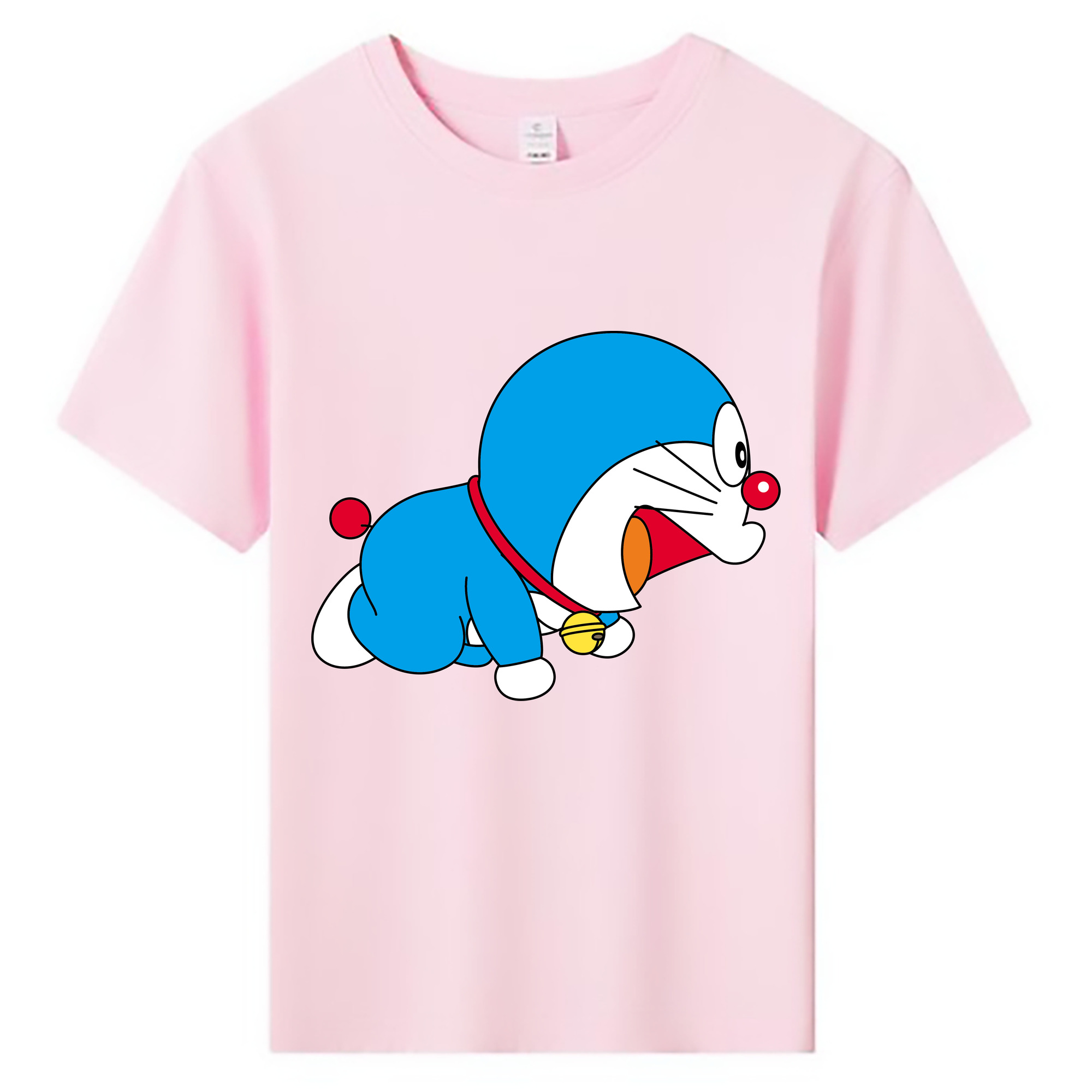 （画像用） ドラえもん Doraemon 綿100％キッズTシャツ（フロントプリント）