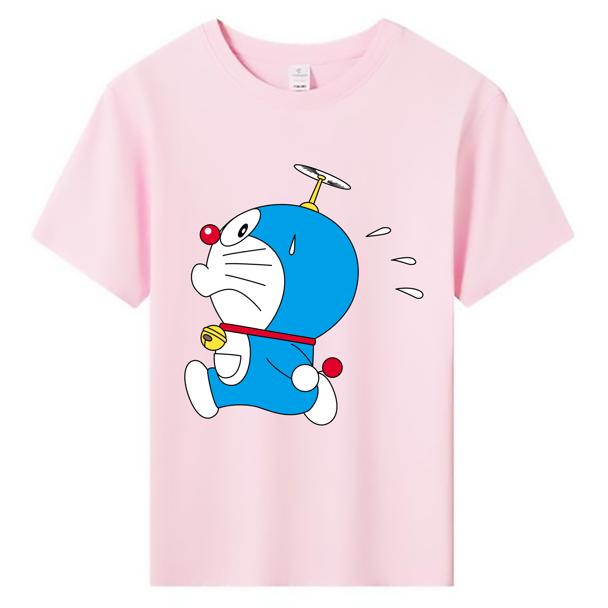 （画像用） ドラえもん Doraemon 綿100％キッズTシャツ（フロントプリント）
