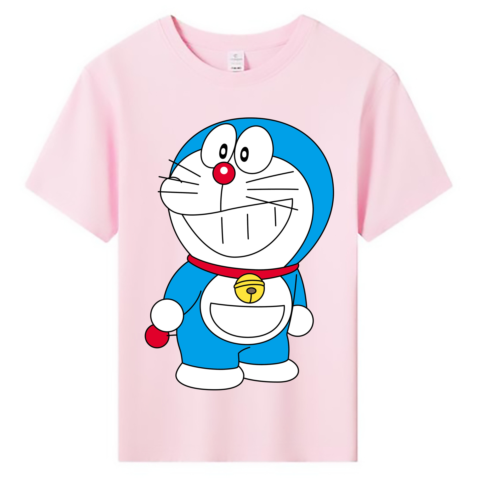 （画像用） ドラえもん Doraemon 綿100％キッズTシャツ（フロントプリント）