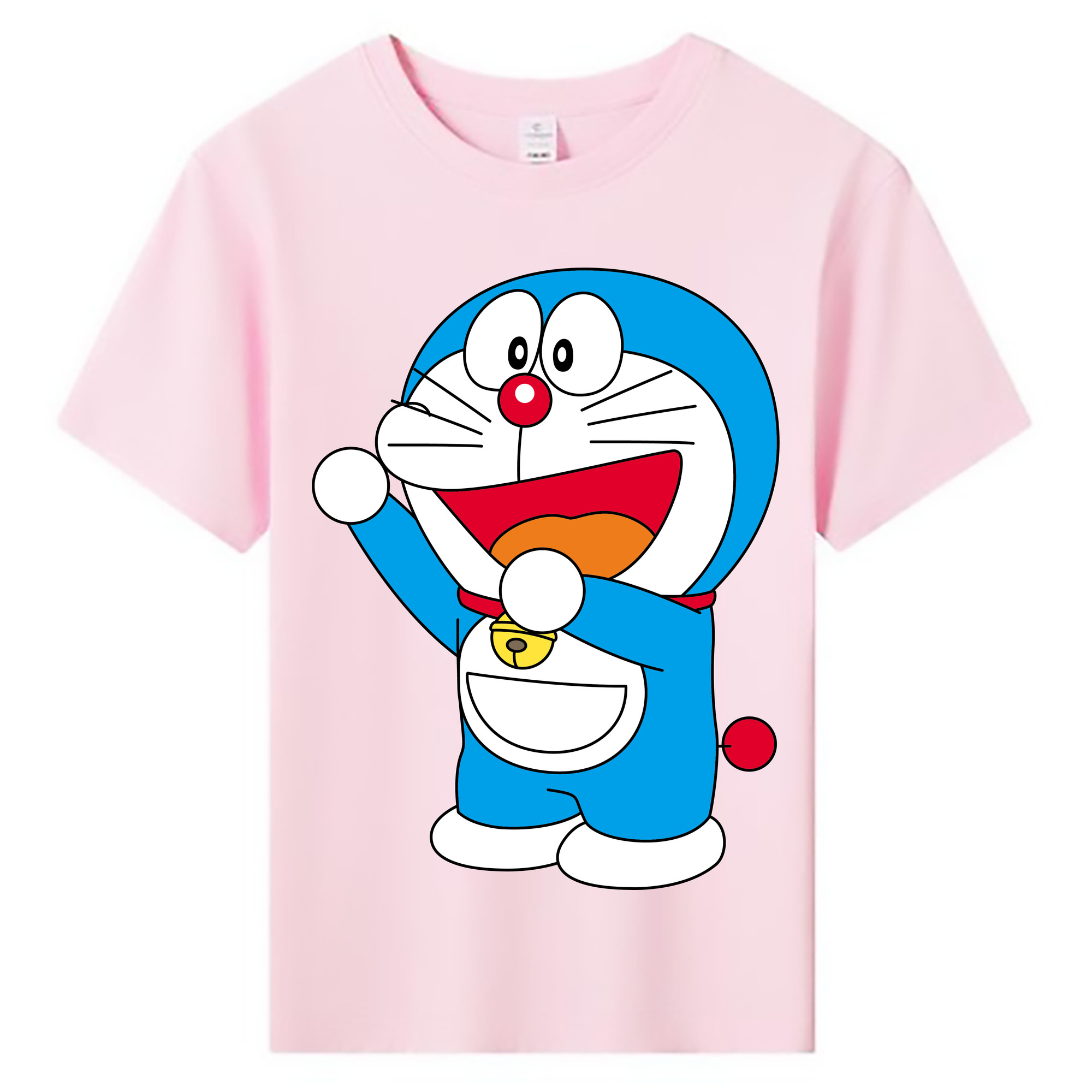 （画像用） ドラえもん Doraemon 綿100％キッズTシャツ（フロントプリント）