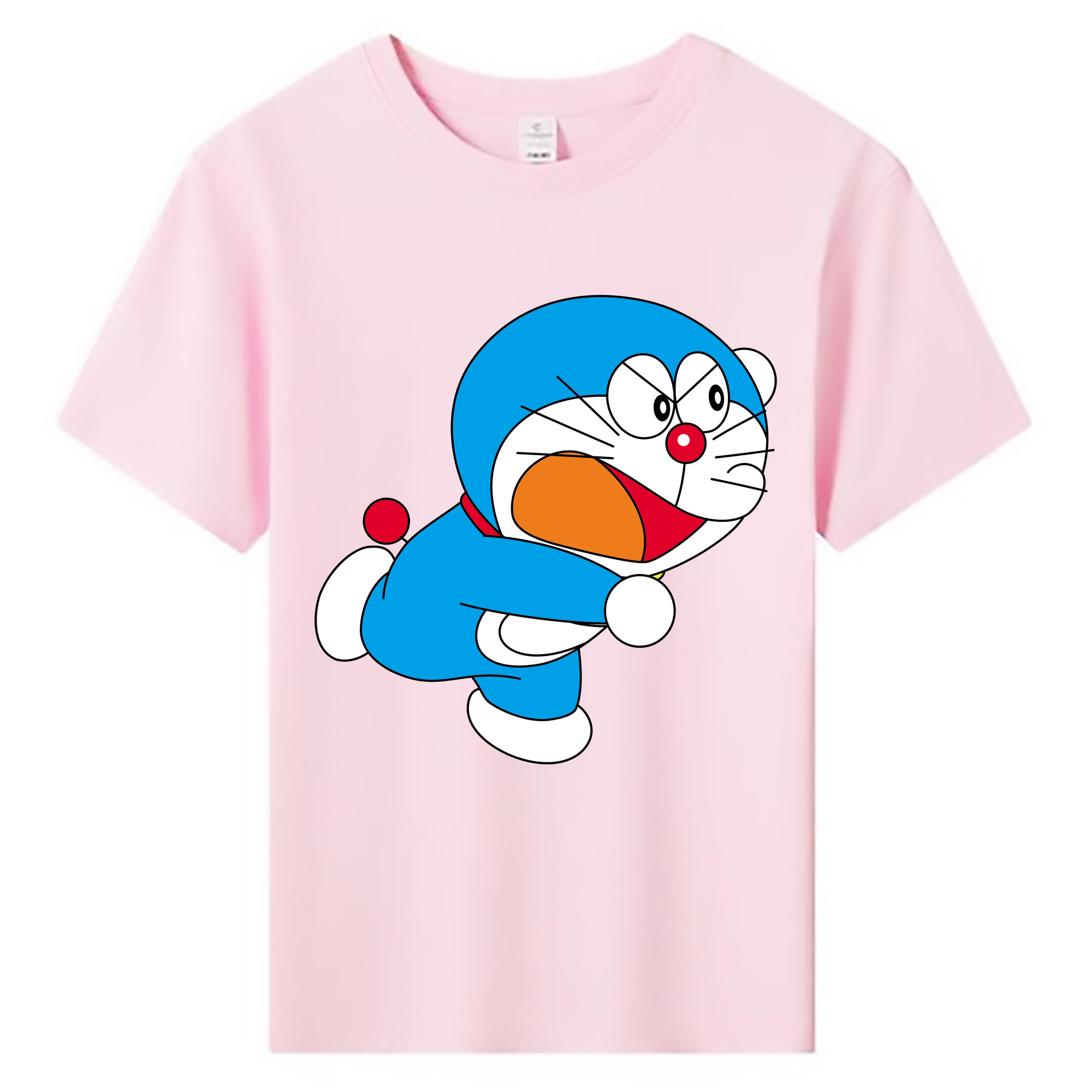 （画像用） ドラえもん Doraemon 綿100％キッズTシャツ（フロントプリント）