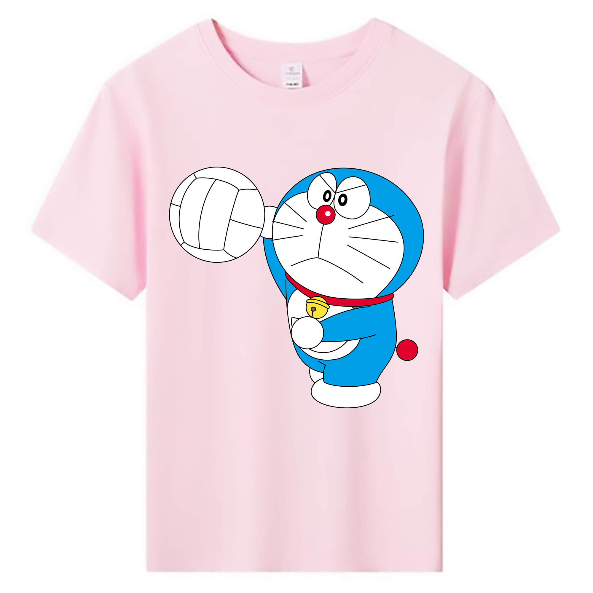 （画像用） ドラえもん Doraemon 綿100％キッズTシャツ（フロントプリント）