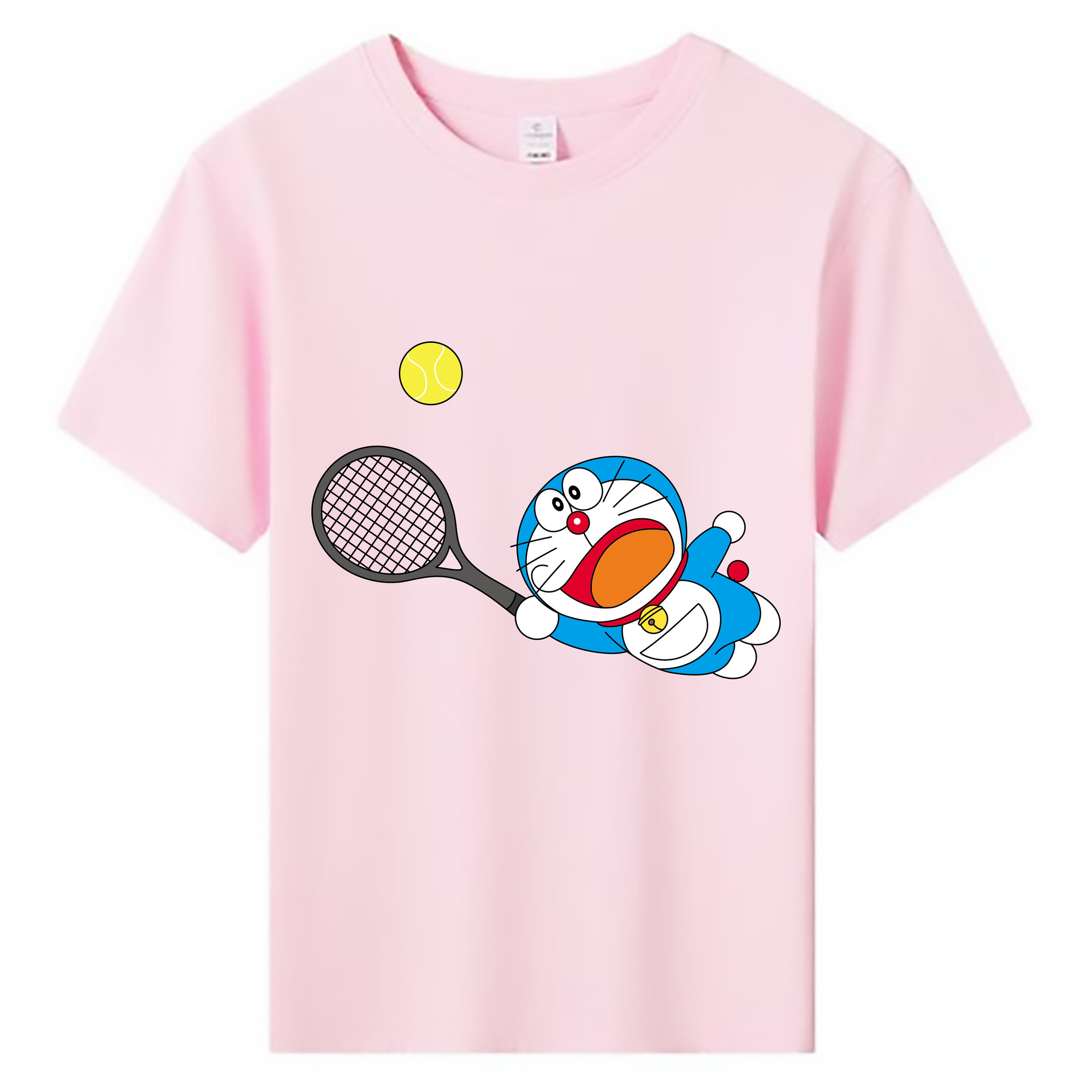 （画像用） ドラえもん Doraemon 綿100％キッズTシャツ（フロントプリント）