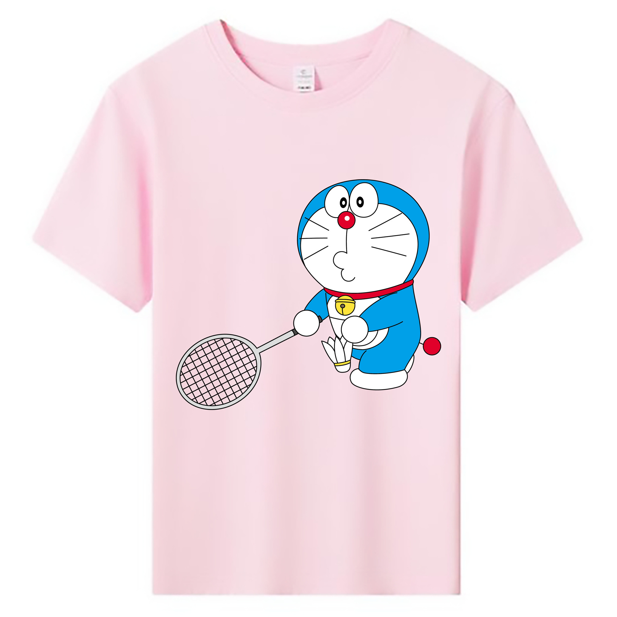（画像用） ドラえもん Doraemon 綿100％キッズTシャツ（フロントプリント）
