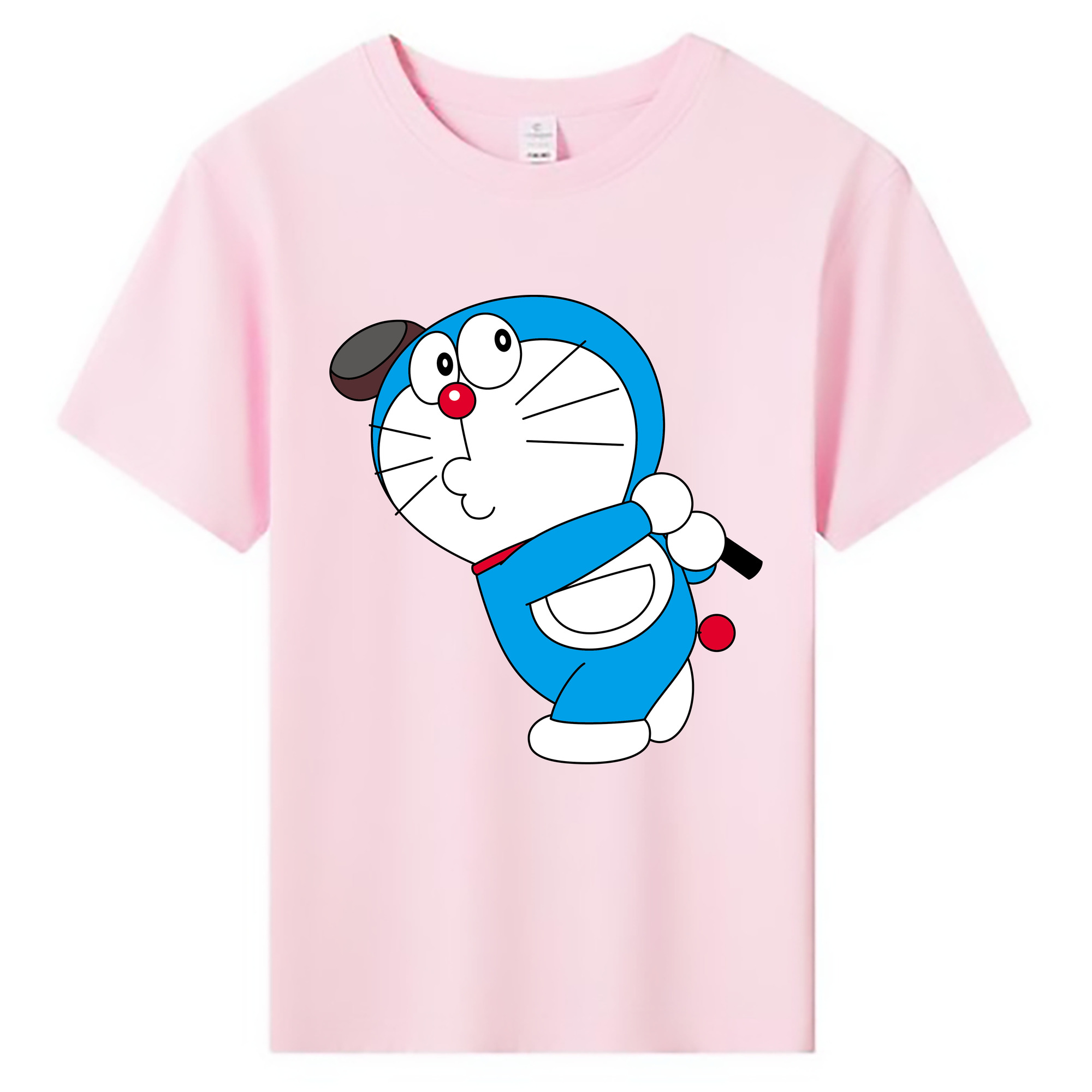 （画像用） ドラえもん Doraemon 綿100％キッズTシャツ（フロントプリント）