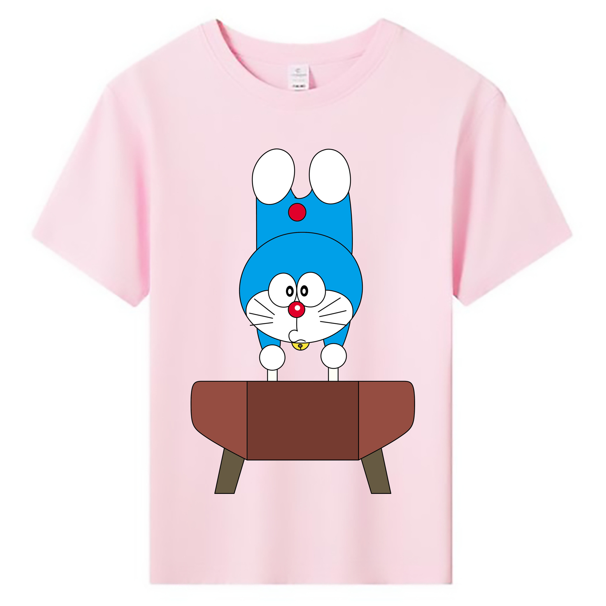 （画像用） ドラえもん Doraemon 綿100％キッズTシャツ（フロントプリント）