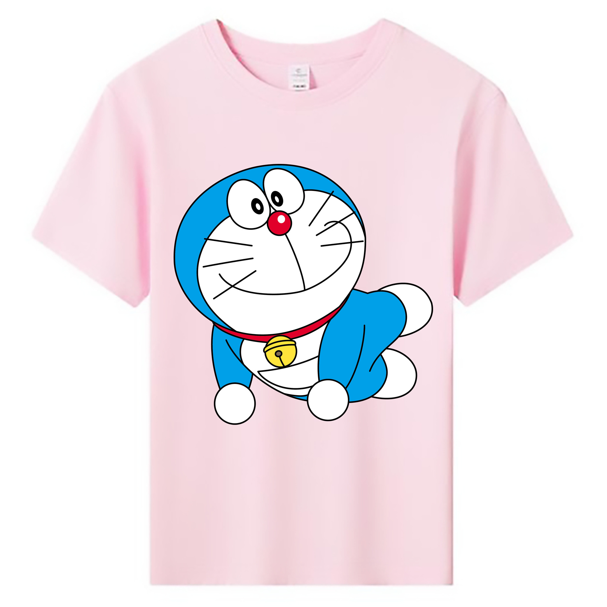（画像用） ドラえもん Doraemon 綿100％キッズTシャツ（フロントプリント）
