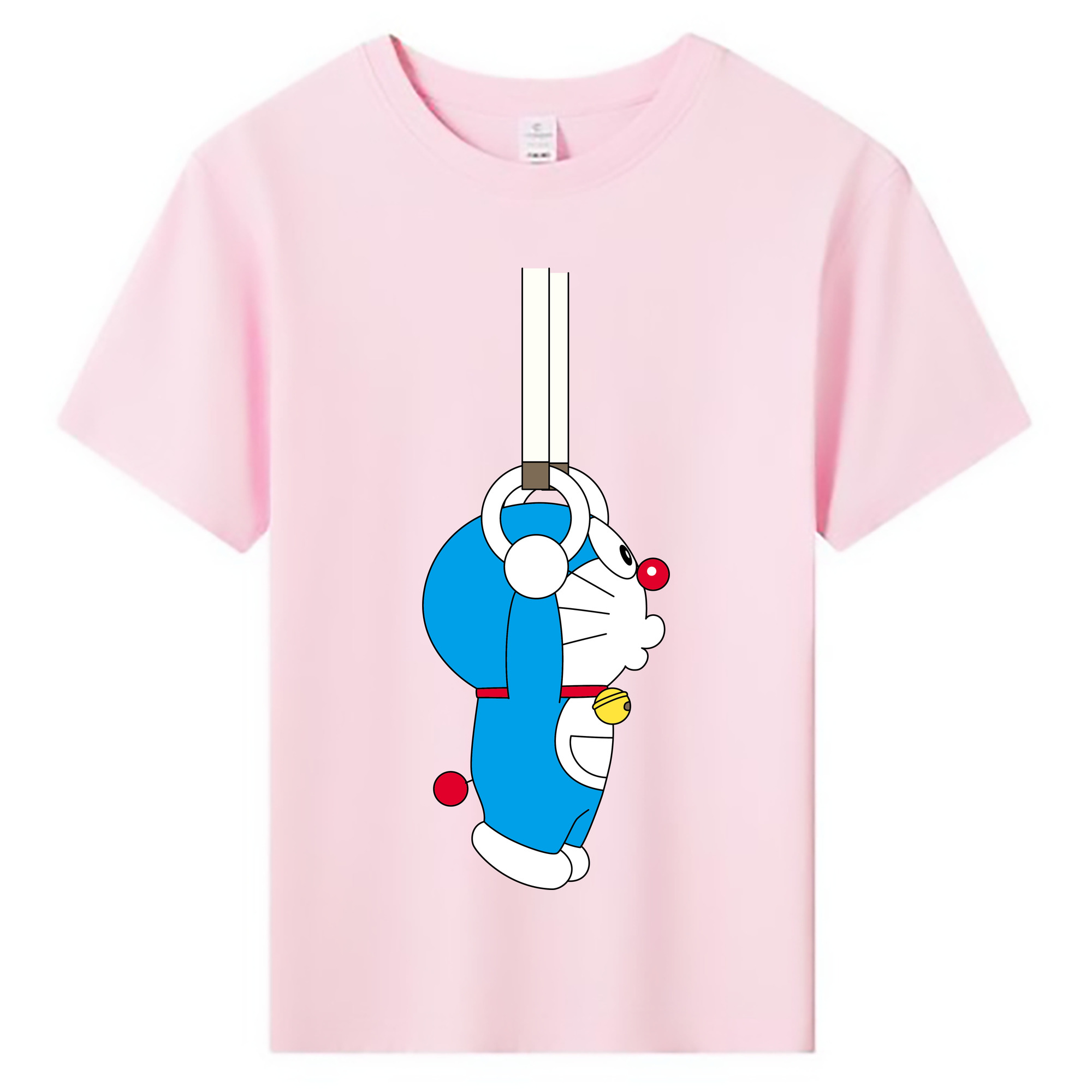 （画像用） ドラえもん Doraemon 綿100％キッズTシャツ（フロントプリント）