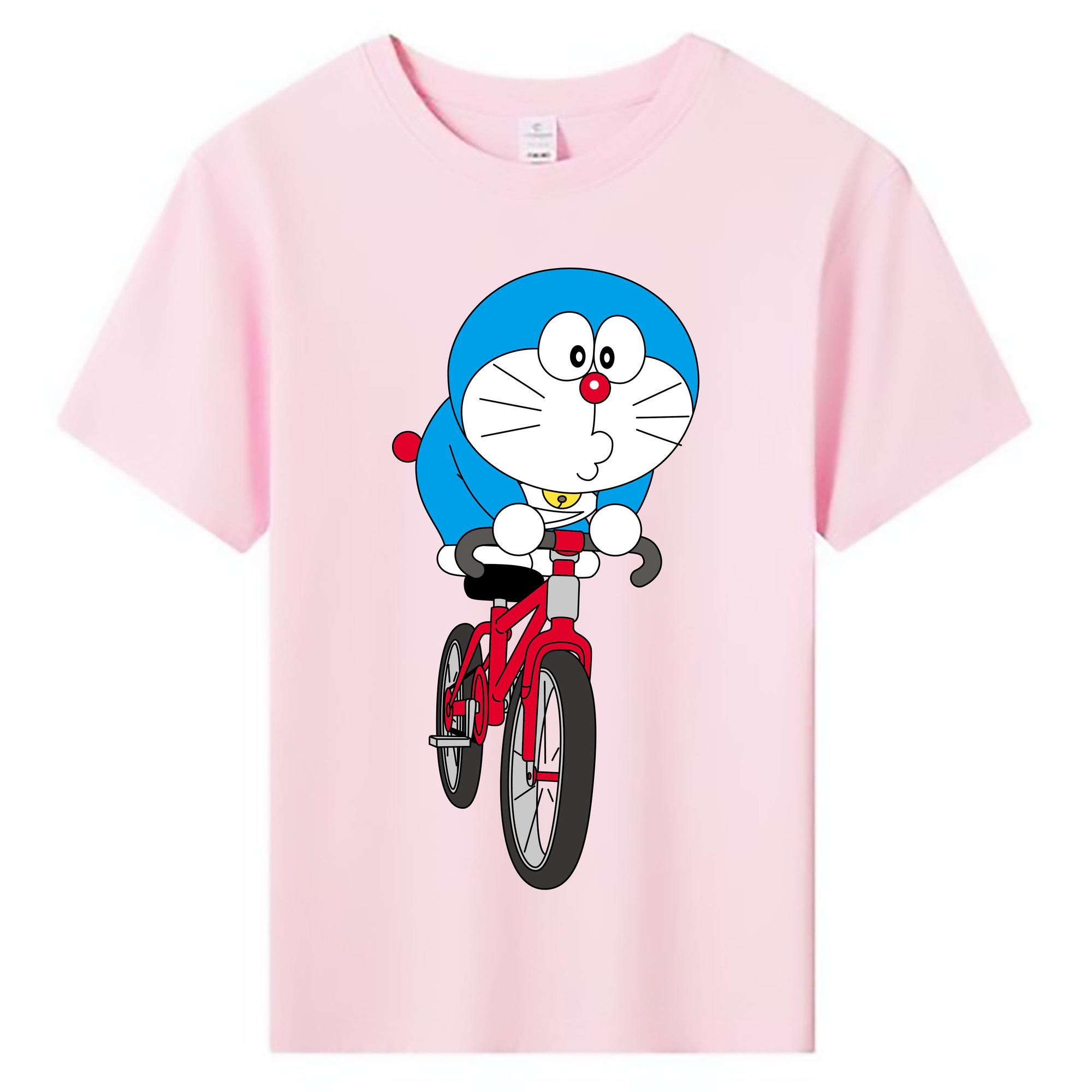 （画像用） ドラえもん Doraemon 綿100％キッズTシャツ（フロントプリント）