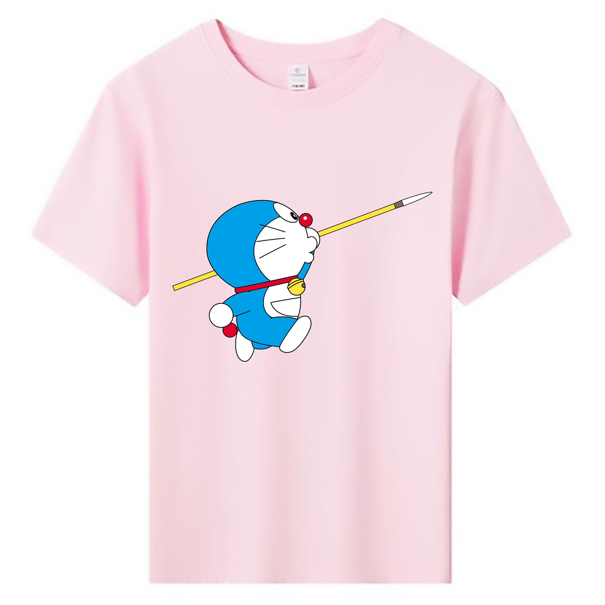 （画像用） ドラえもん Doraemon 綿100％キッズTシャツ（フロントプリント）