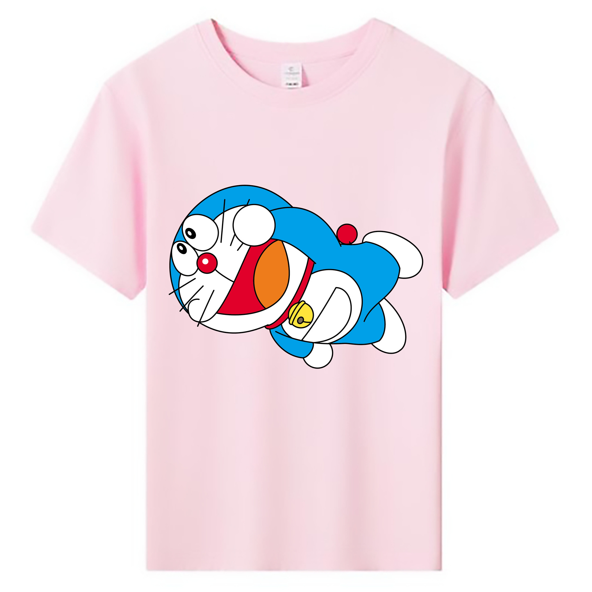 （画像用） ドラえもん Doraemon 綿100％キッズTシャツ（フロントプリント）