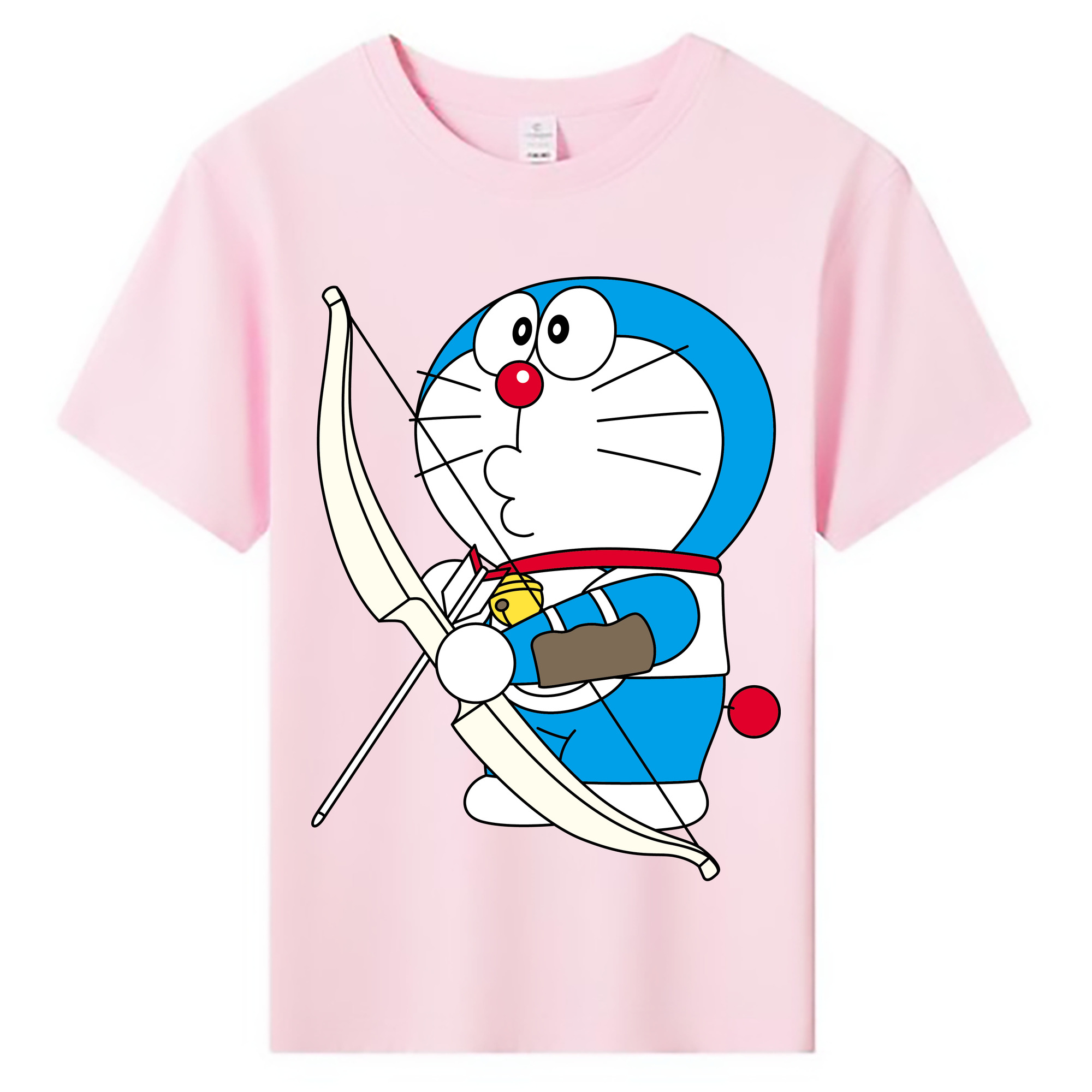 （画像用） ドラえもん Doraemon 綿100％キッズTシャツ（フロントプリント）