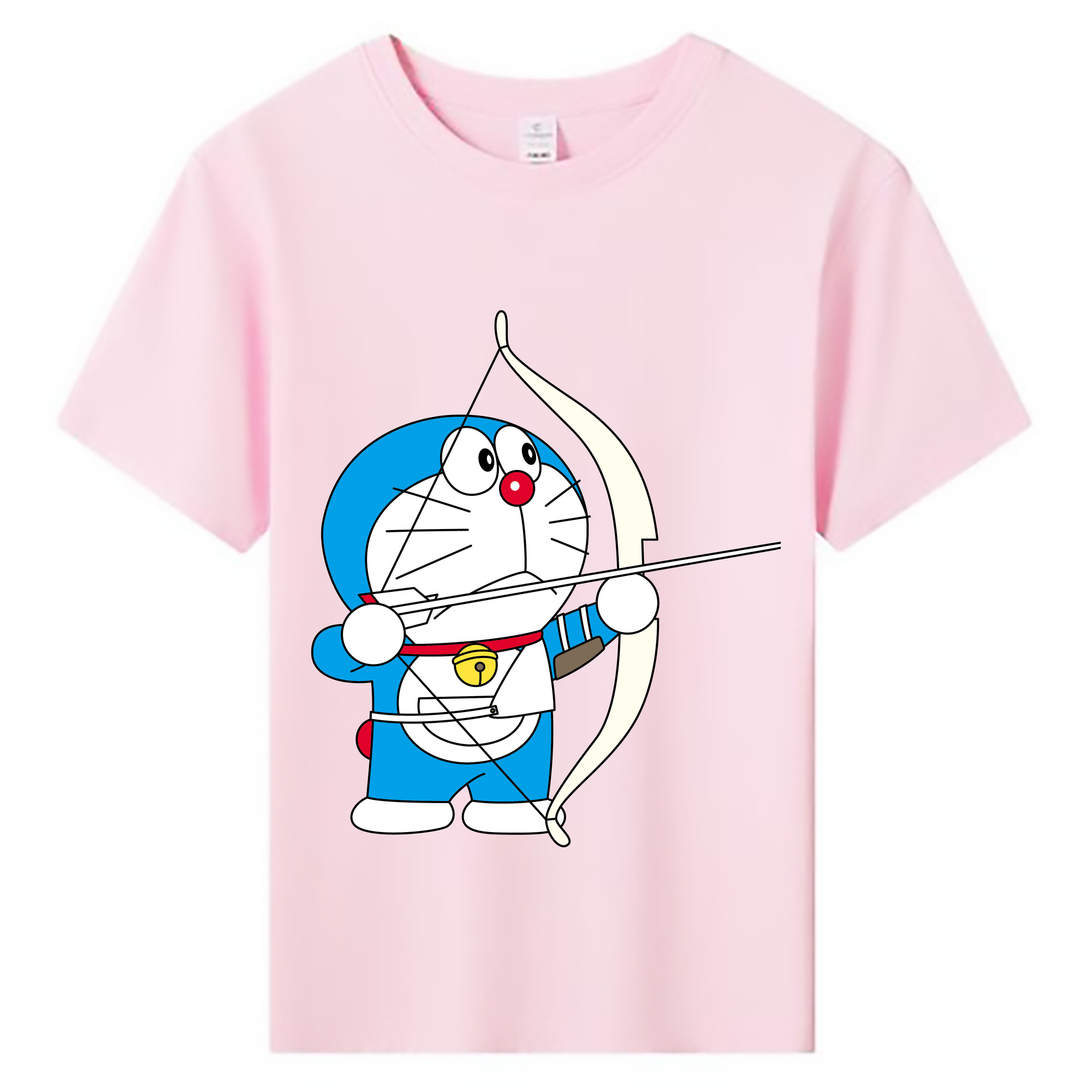 （画像用） ドラえもん Doraemon 綿100％キッズTシャツ（フロントプリント）