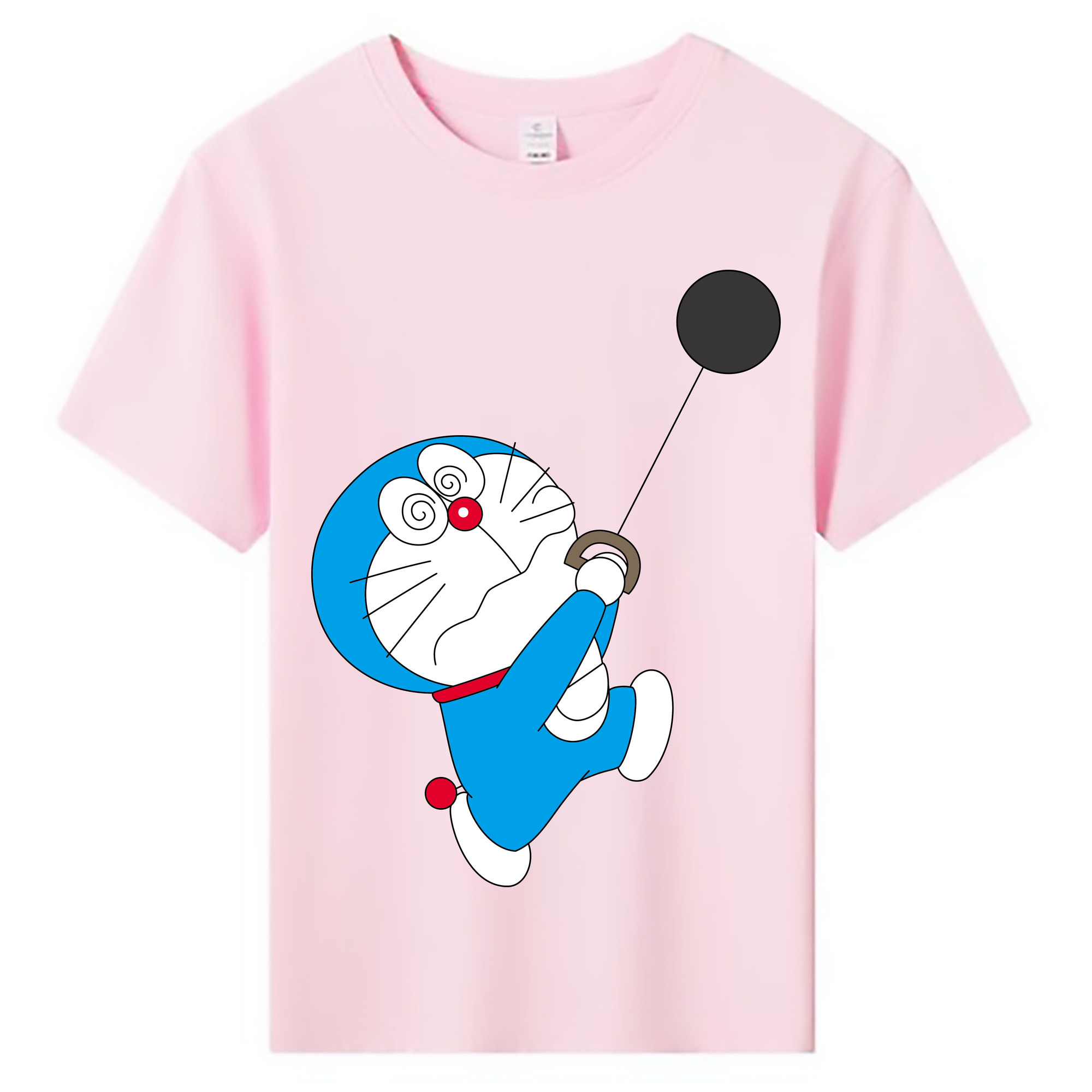 （画像用） ドラえもん Doraemon 綿100％キッズTシャツ（フロントプリント）
