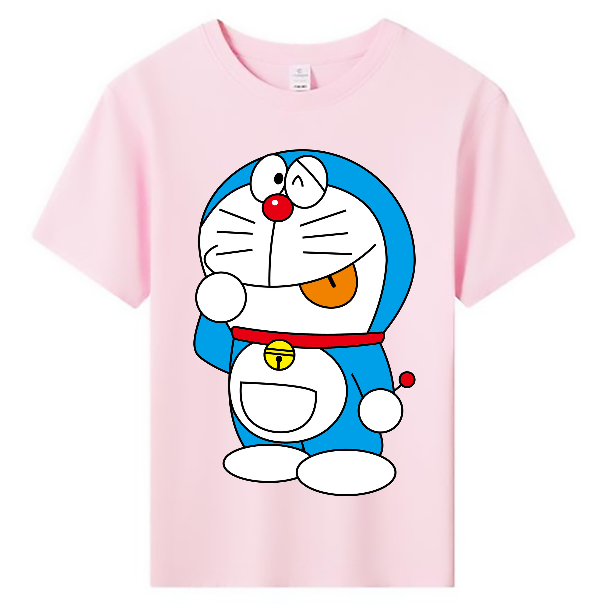 （画像用） ドラえもん Doraemon 綿100％キッズTシャツ（フロントプリント）