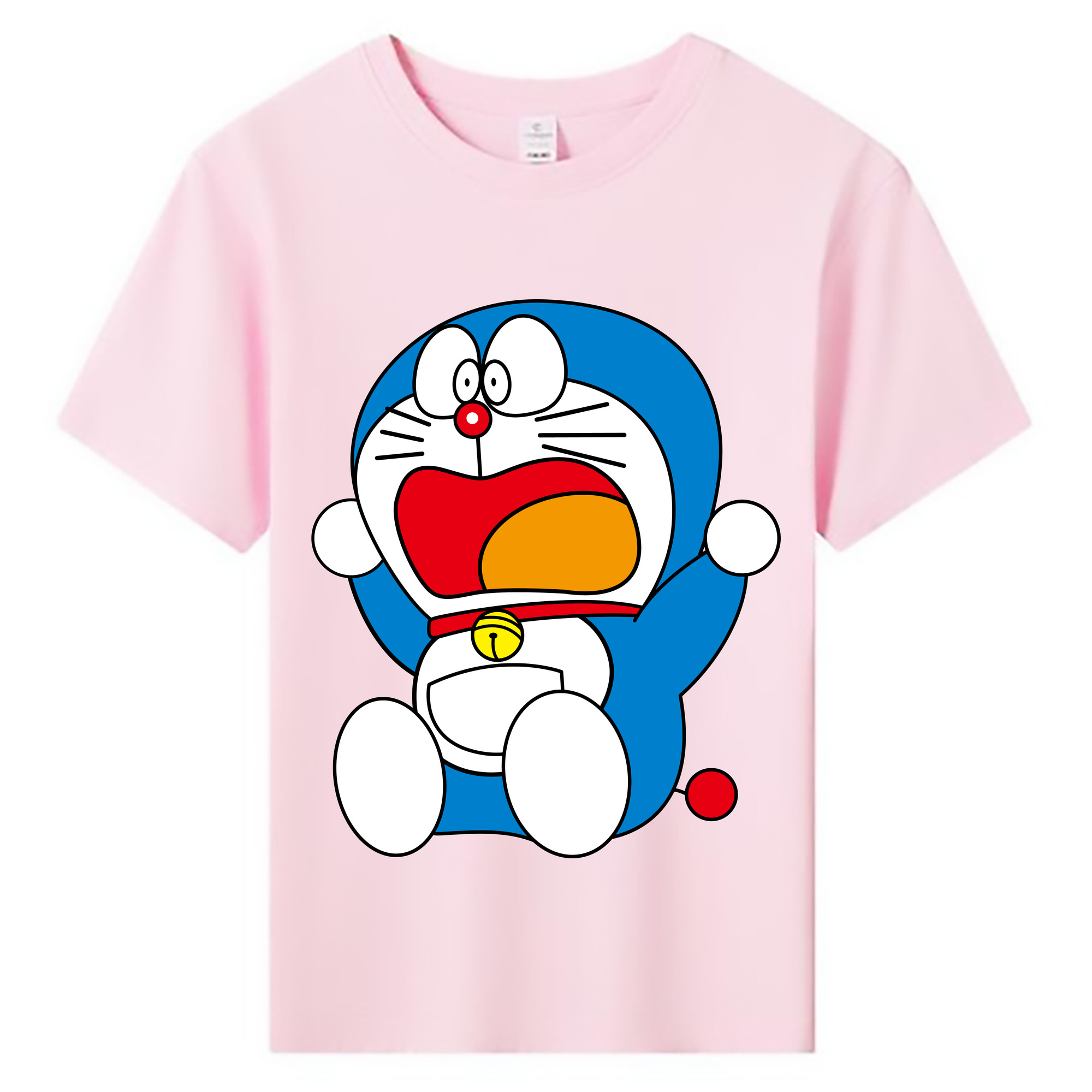 （画像用） ドラえもん Doraemon 綿100％キッズTシャツ（フロントプリント）