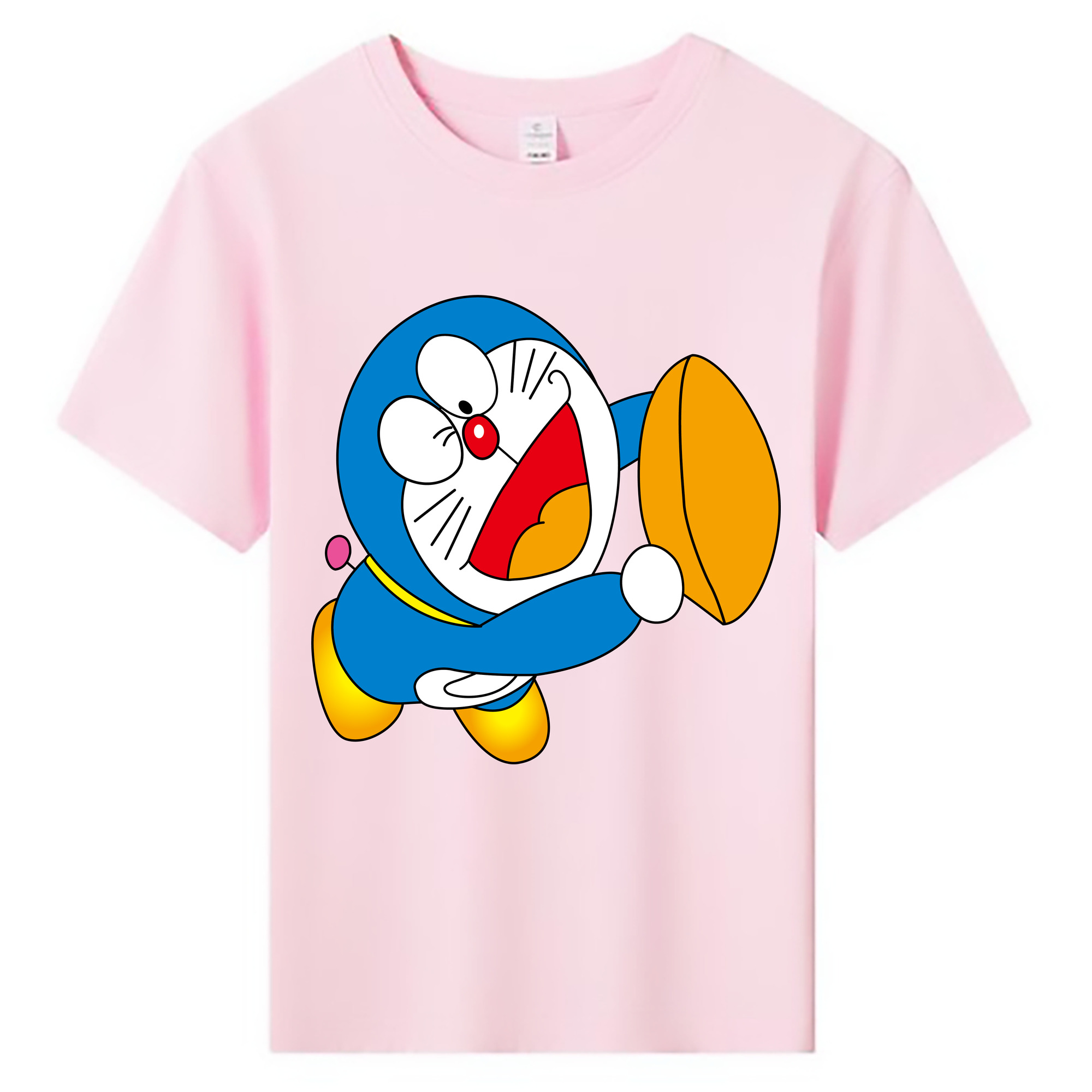 （画像用） ドラえもん Doraemon 綿100％キッズTシャツ（フロントプリント）