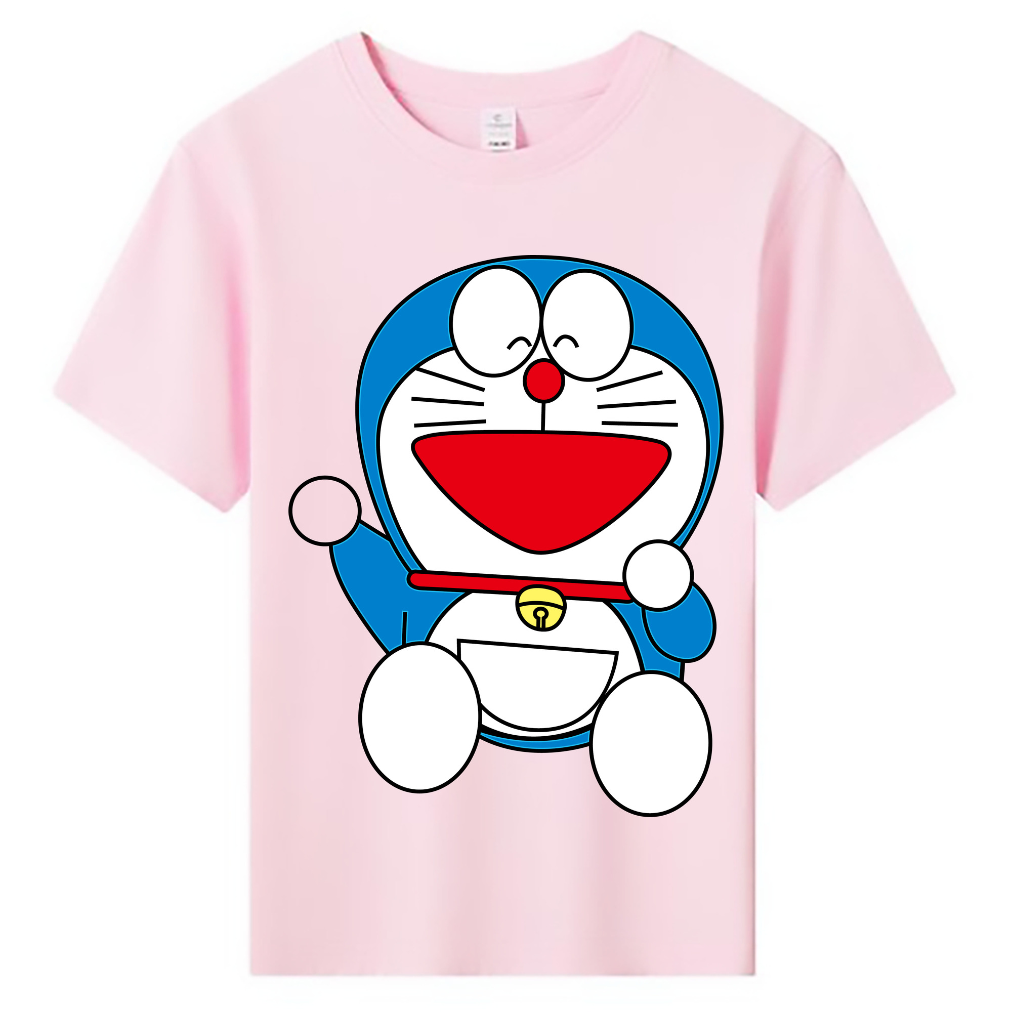 （画像用） ドラえもん Doraemon 綿100％キッズTシャツ（フロントプリント）