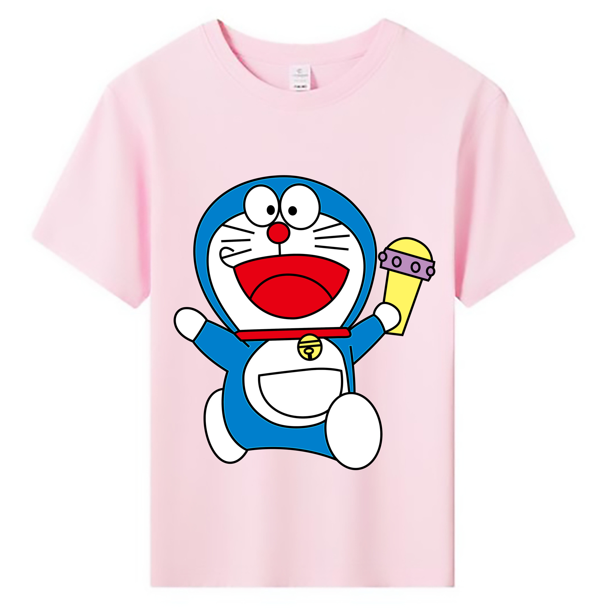 （画像用） ドラえもん Doraemon 綿100％キッズTシャツ（フロントプリント）