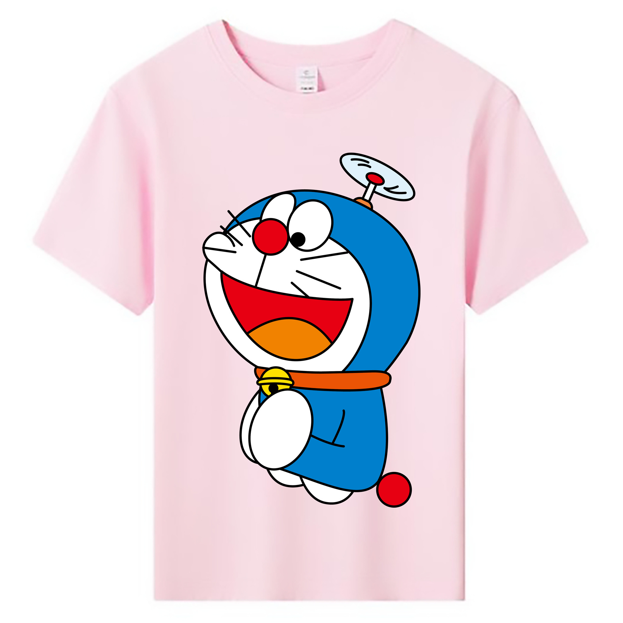 （画像用） ドラえもん Doraemon 綿100％キッズTシャツ（フロントプリント）