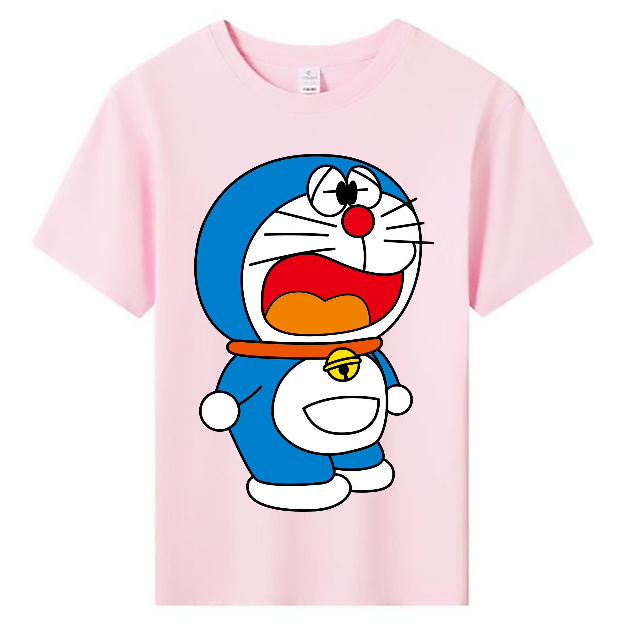 （画像用） ドラえもん Doraemon 綿100％キッズTシャツ（フロントプリント）