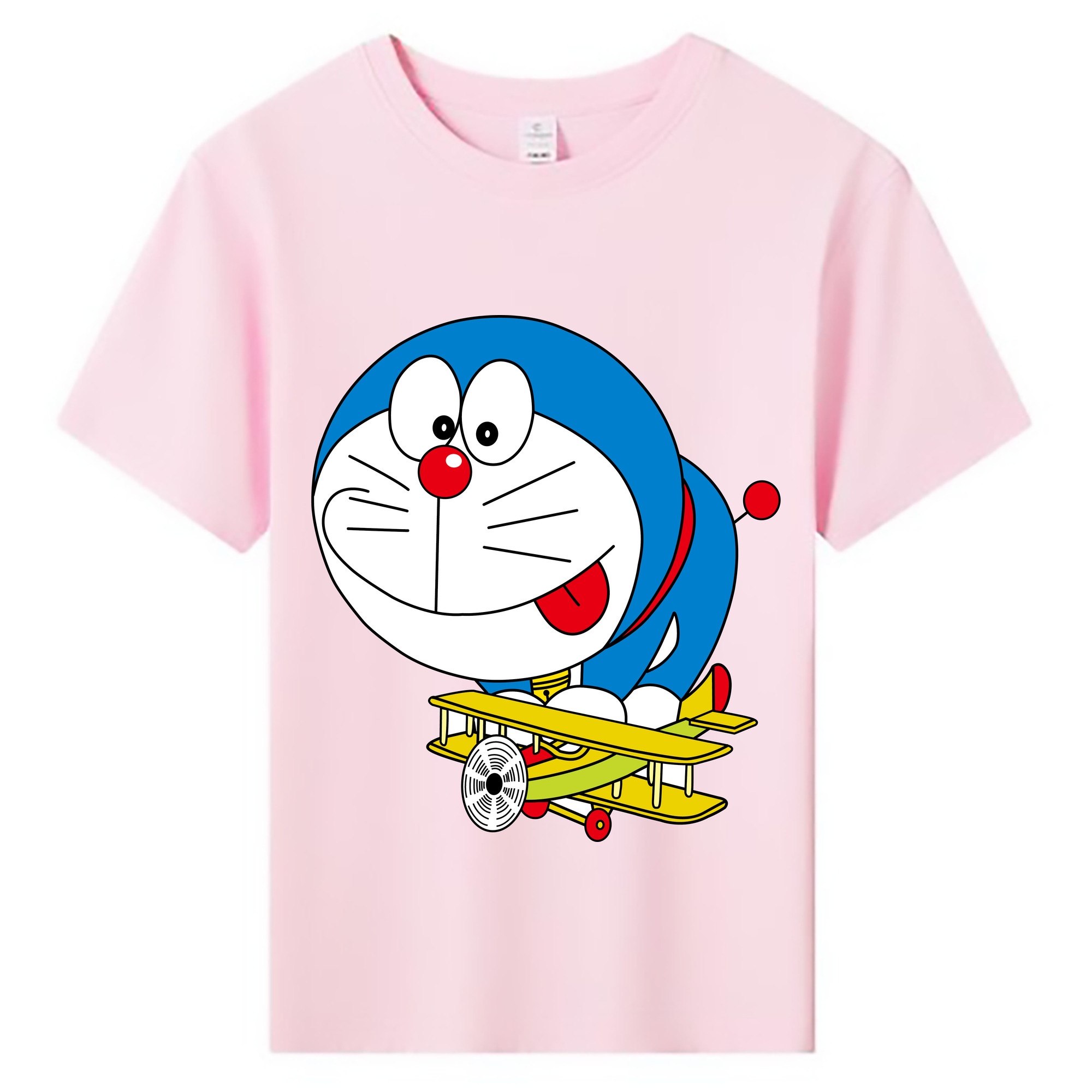 （画像用） ドラえもん Doraemon 綿100％キッズTシャツ（フロントプリント）