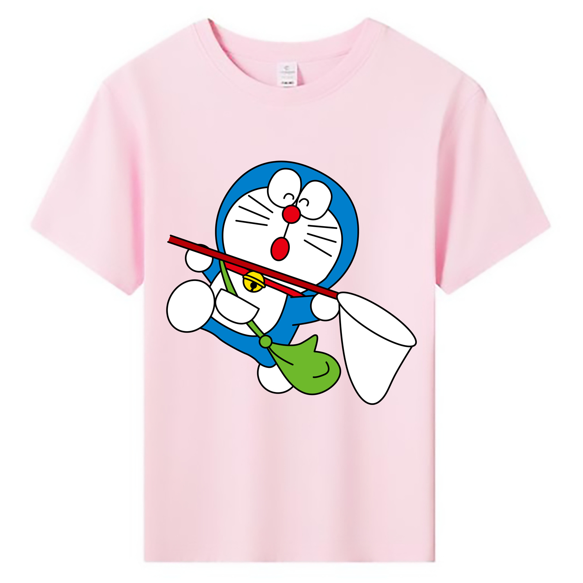 （画像用） ドラえもん Doraemon 綿100％キッズTシャツ（フロントプリント）