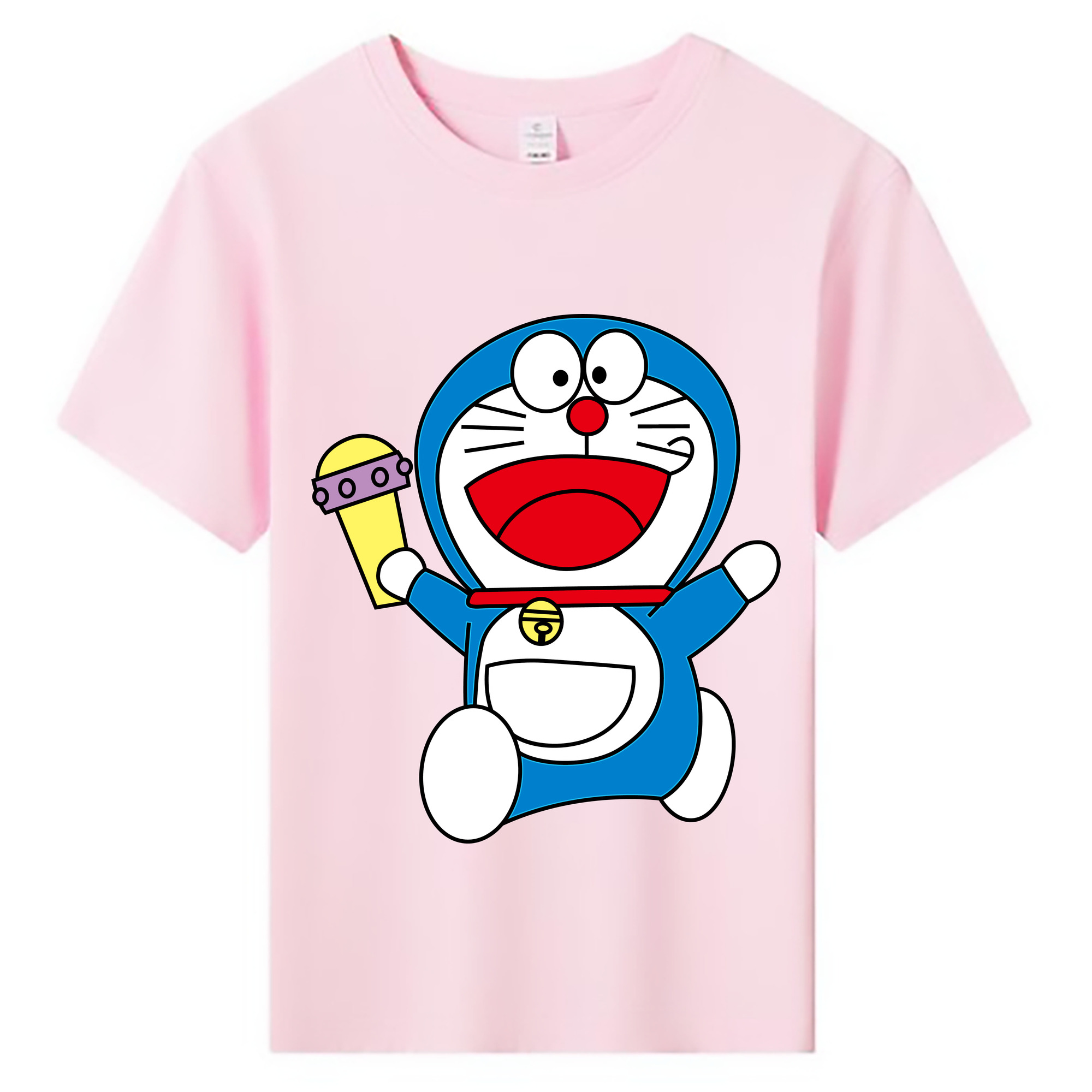 （画像用） ドラえもん Doraemon 綿100％キッズTシャツ（フロントプリント）