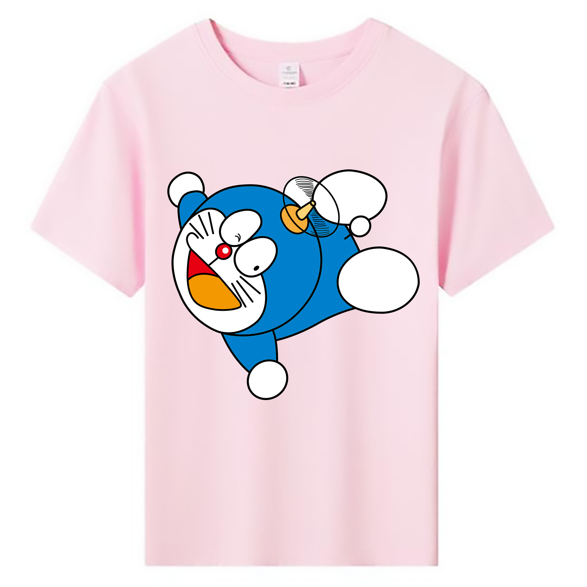（画像用） ドラえもん Doraemon 綿100％キッズTシャツ（フロントプリント）