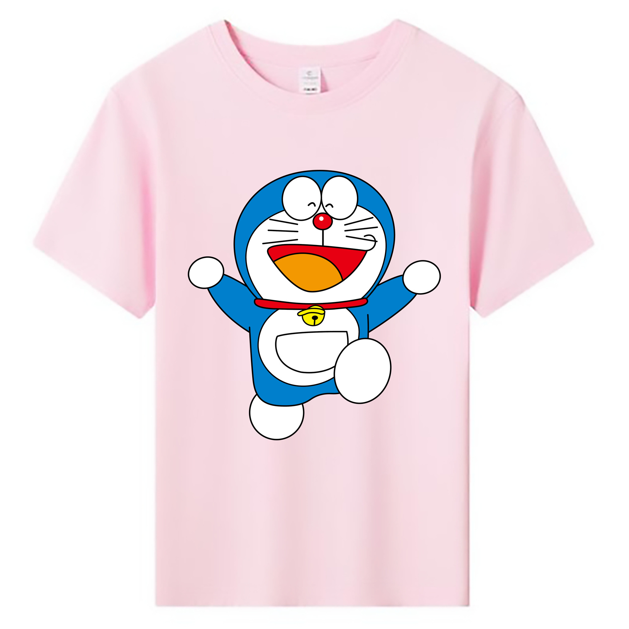 （画像用） ドラえもん Doraemon 綿100％キッズTシャツ（フロントプリント）