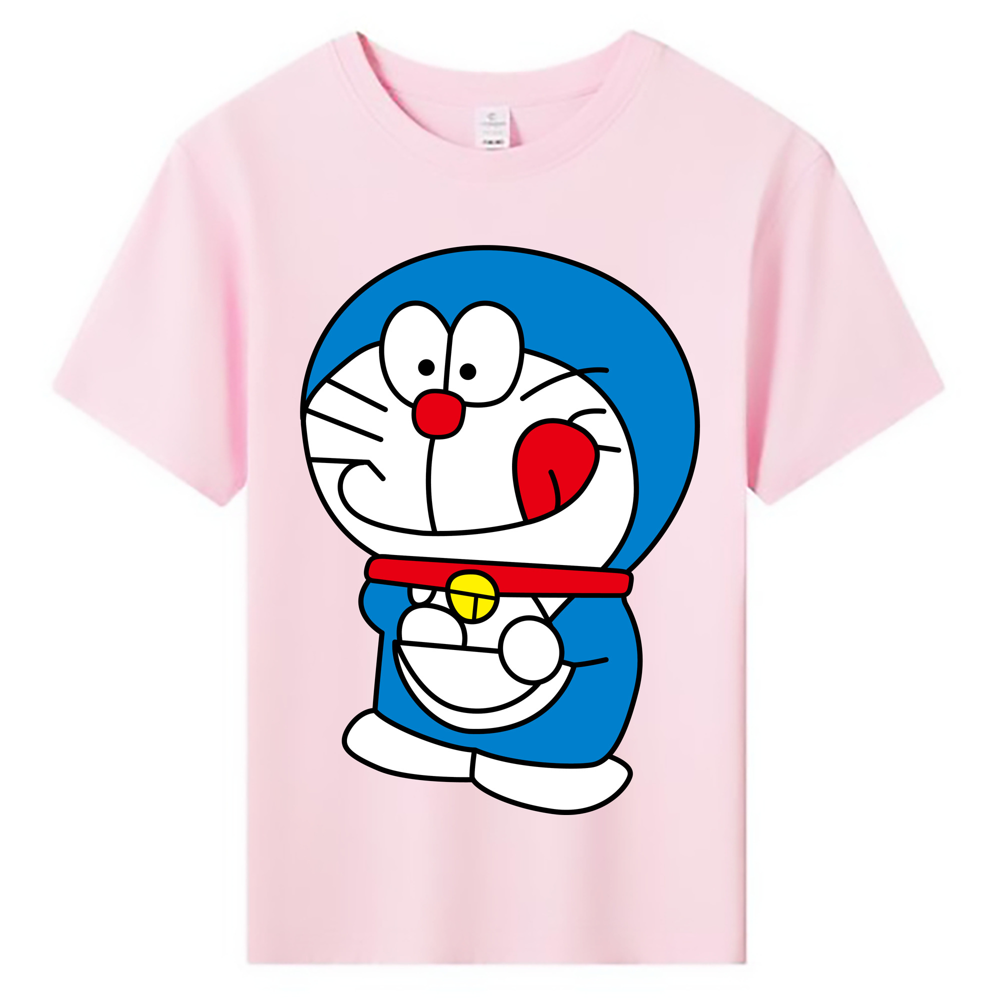 （画像用） ドラえもん Doraemon 綿100％キッズTシャツ（フロントプリント）