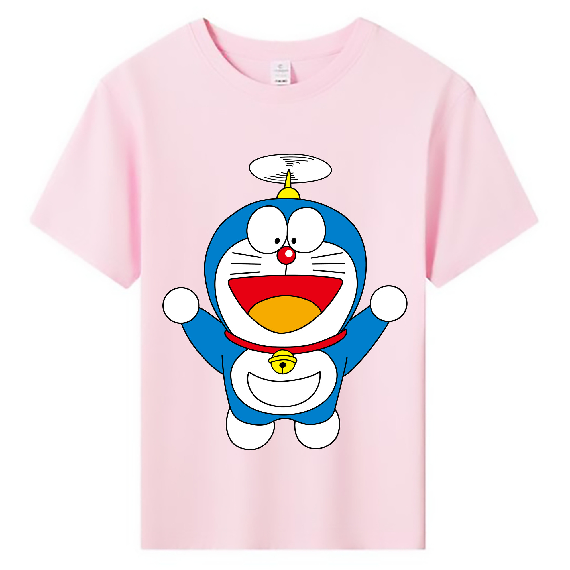 （画像用） ドラえもん Doraemon 綿100％キッズTシャツ（フロントプリント）