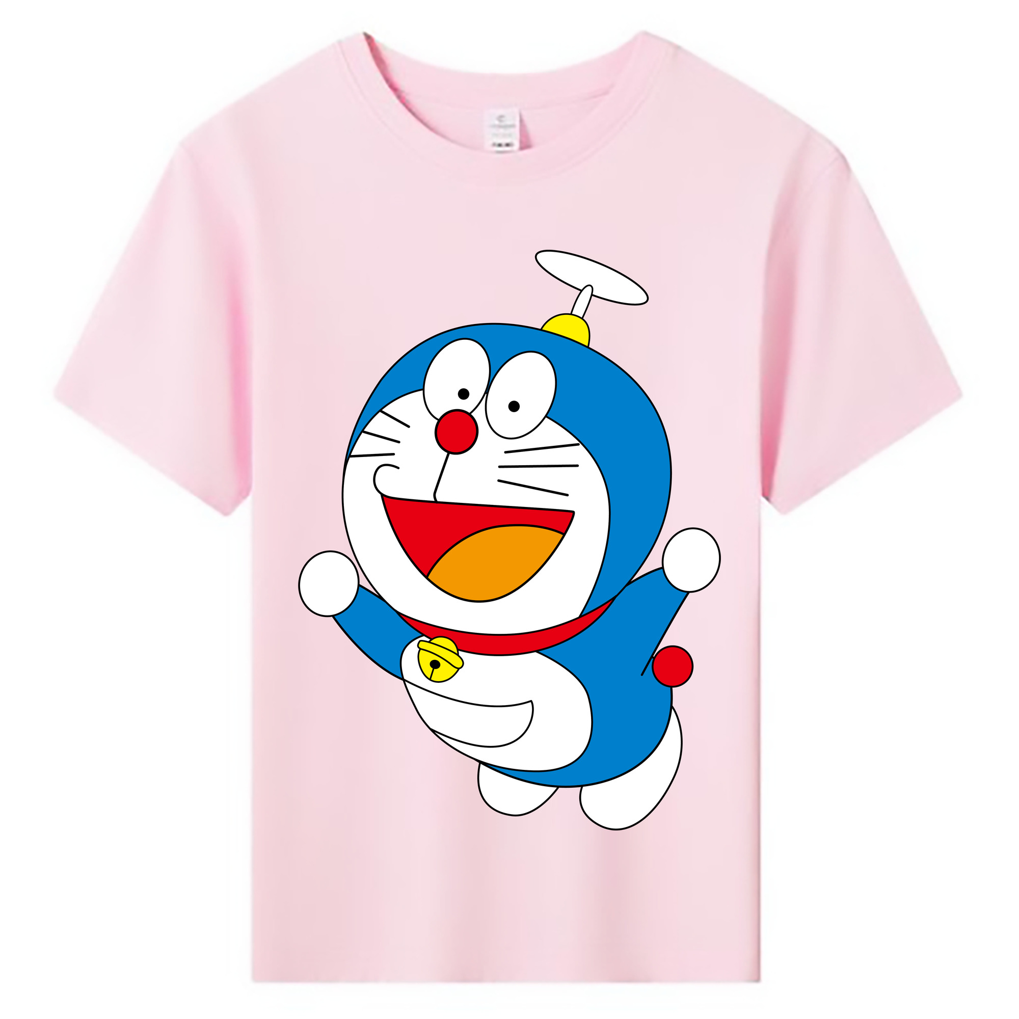 （画像用） ドラえもん Doraemon 綿100％キッズTシャツ（フロントプリント）