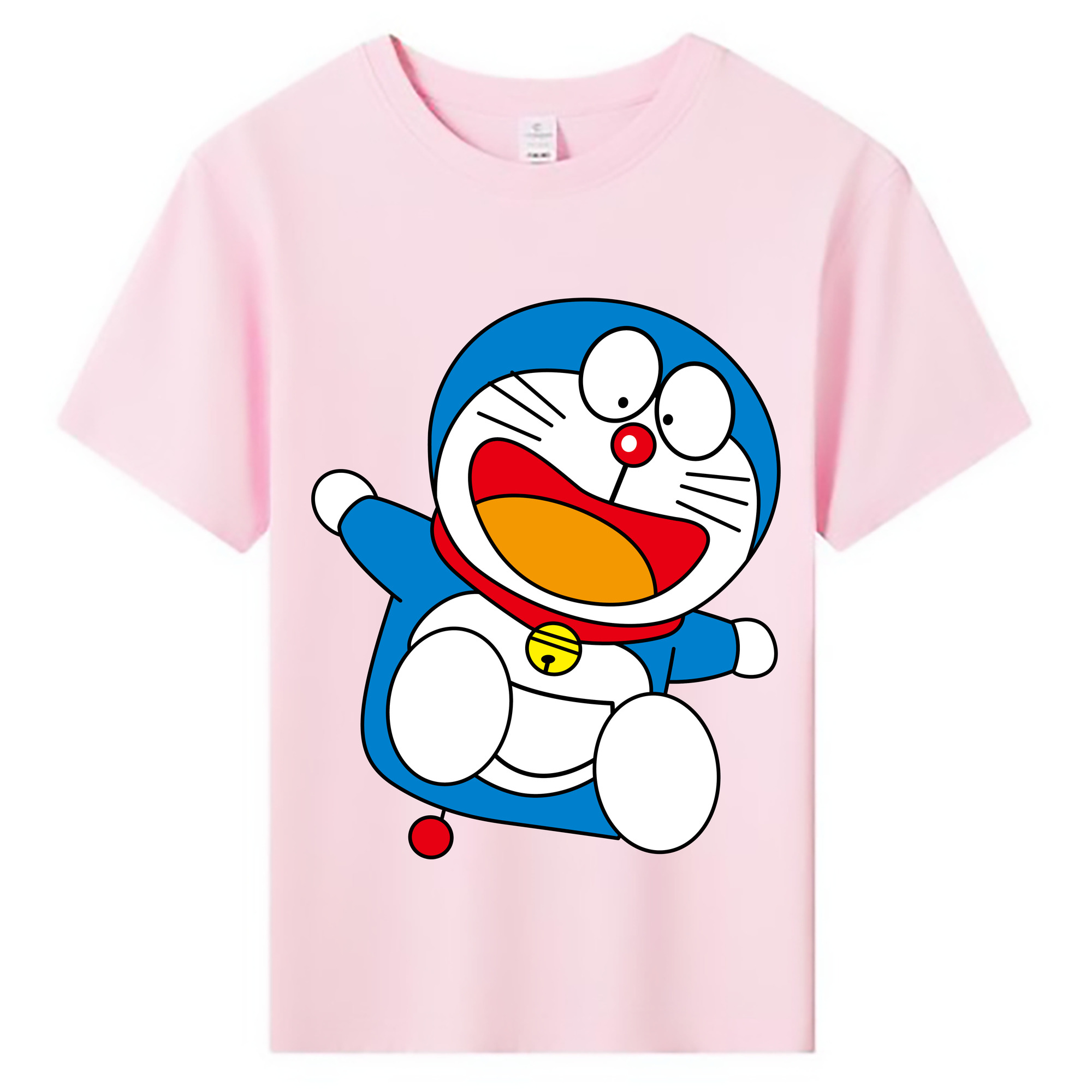 （画像用） ドラえもん Doraemon 綿100％キッズTシャツ（フロントプリント）
