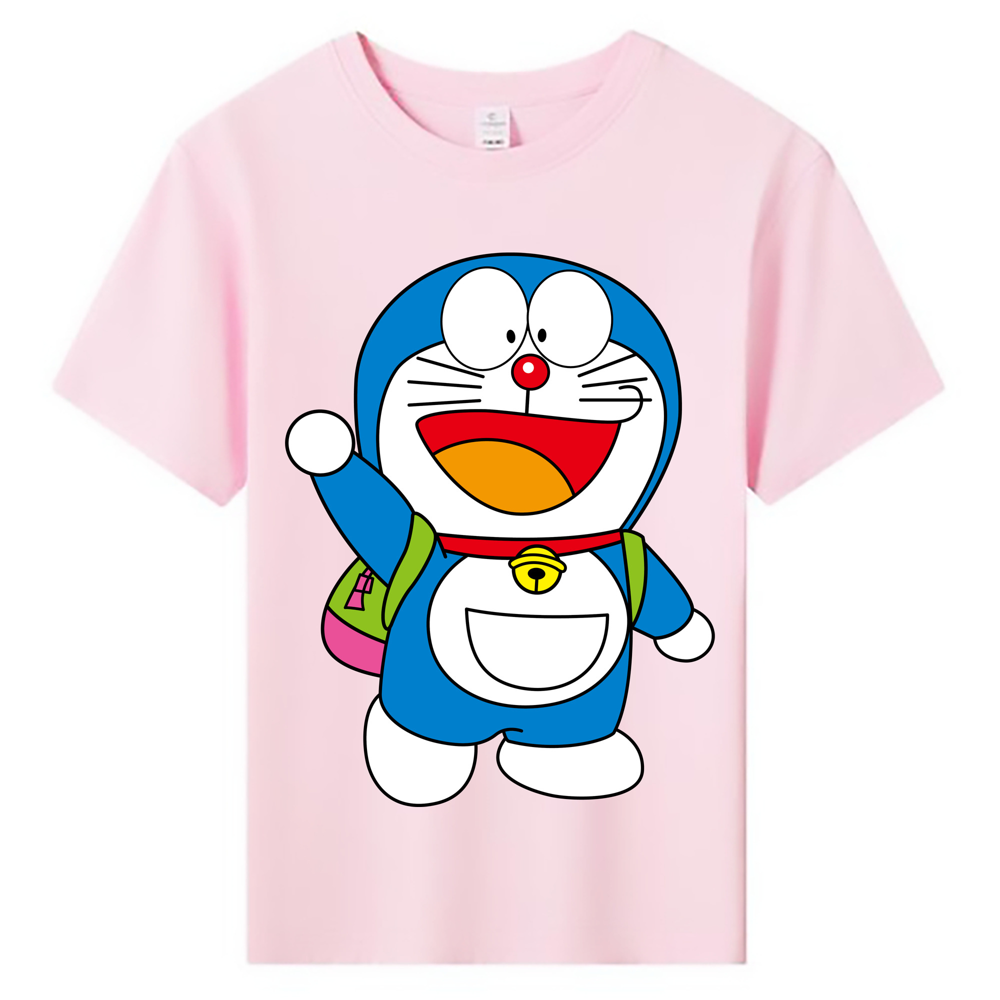 （画像用） ドラえもん Doraemon 綿100％キッズTシャツ（フロントプリント）