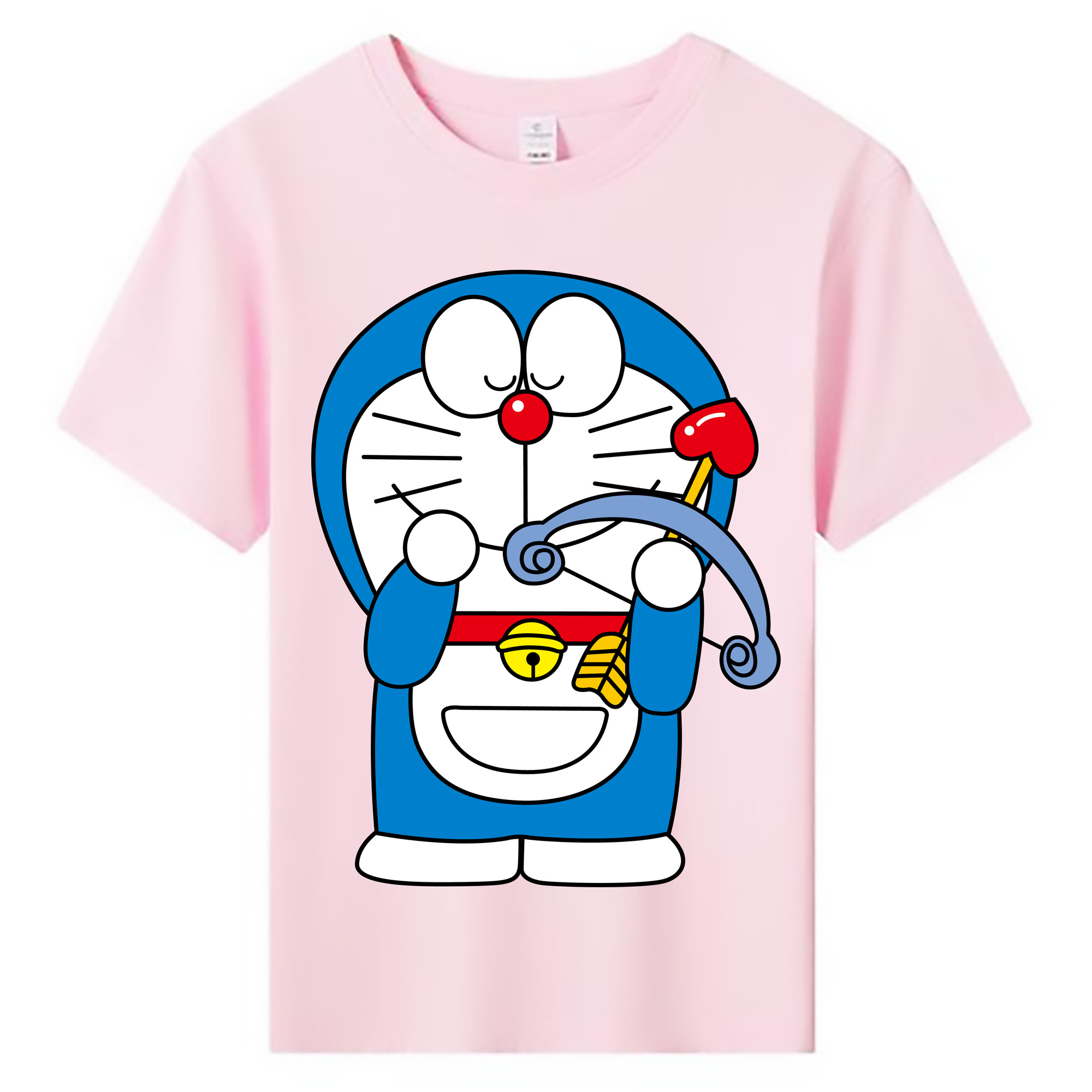 （画像用） ドラえもん Doraemon 綿100％キッズTシャツ（フロントプリント）