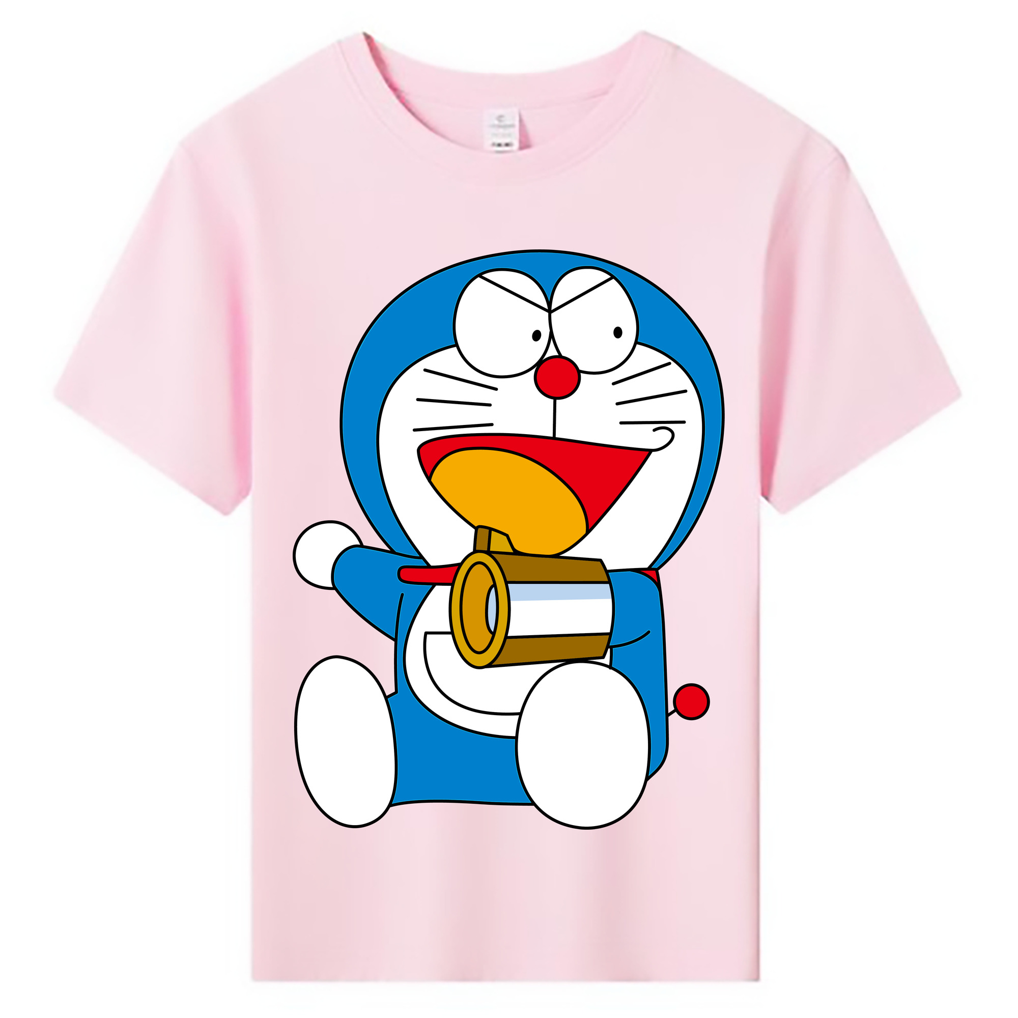 （画像用） ドラえもん Doraemon 綿100％キッズTシャツ（フロントプリント）