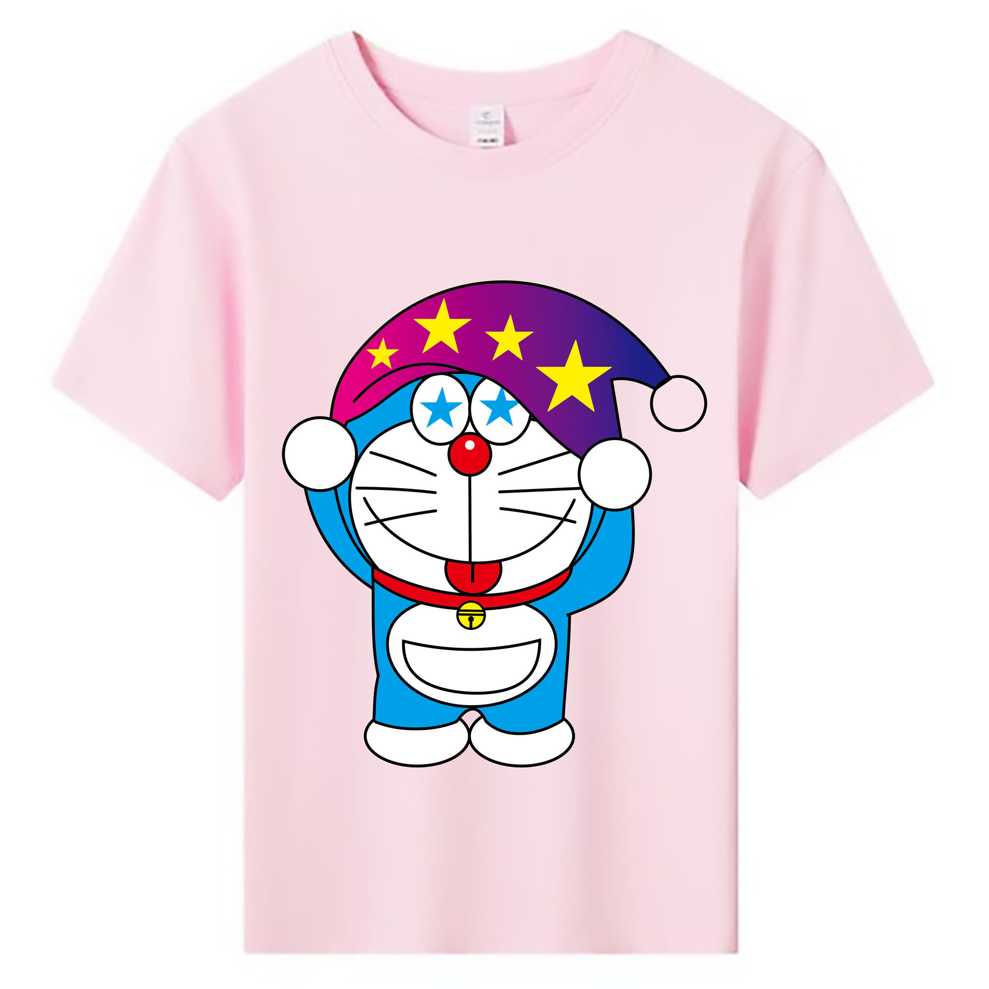 （画像用） ドラえもん Doraemon 綿100％キッズTシャツ（フロントプリント）