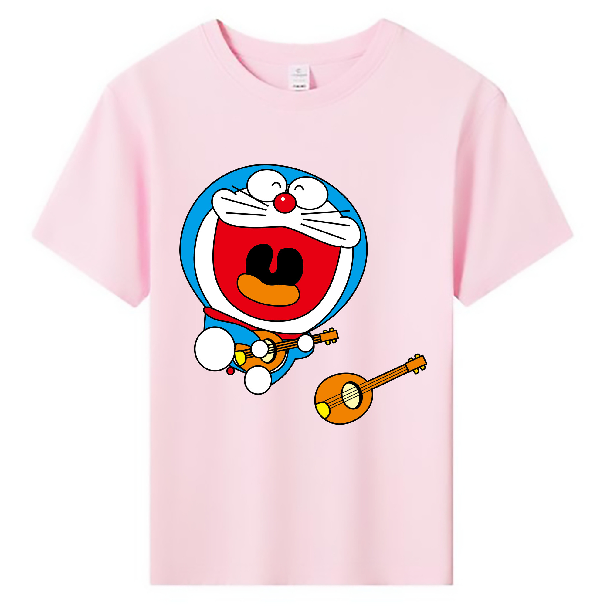 （画像用） ドラえもん Doraemon 綿100％キッズTシャツ（フロントプリント）
