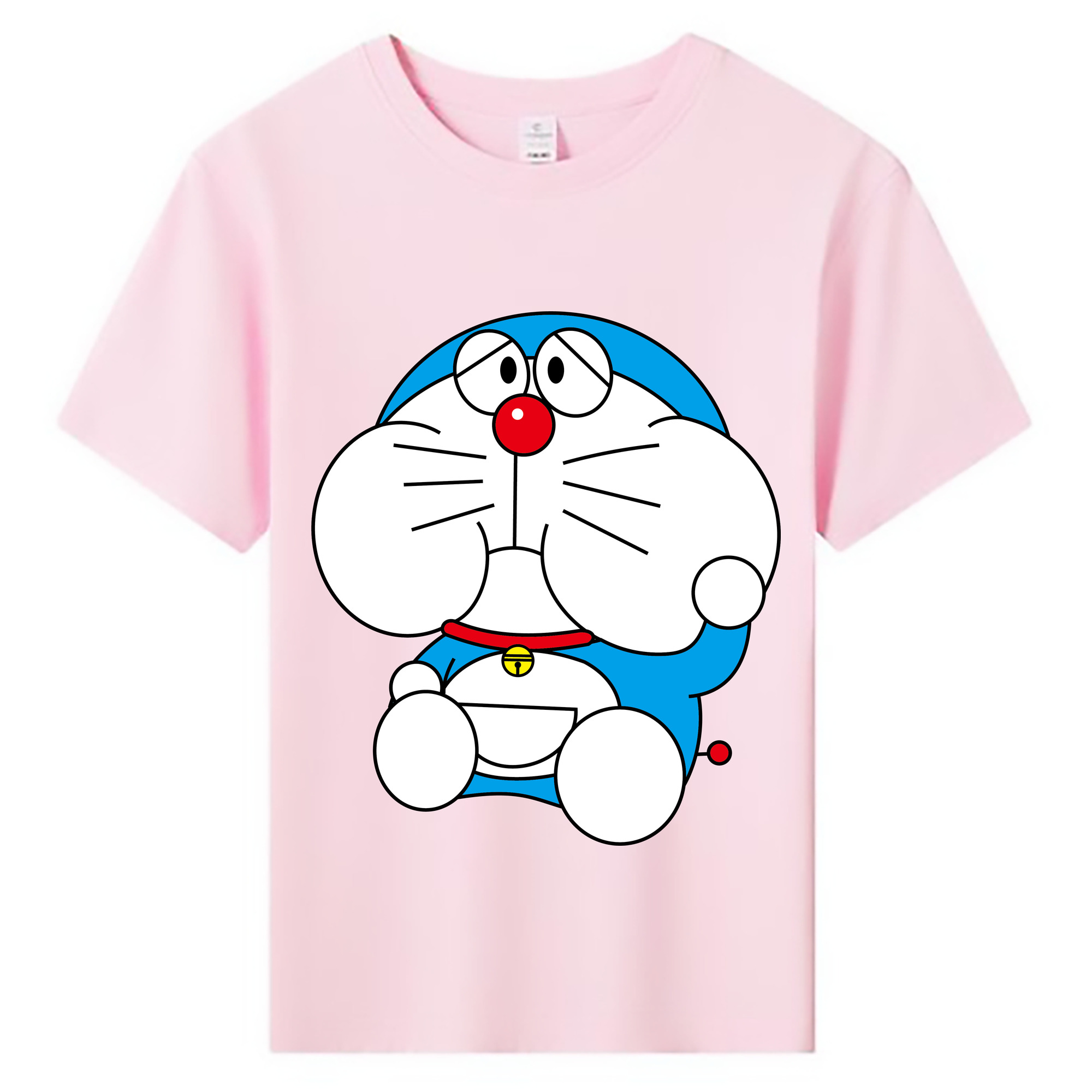（画像用） ドラえもん Doraemon 綿100％キッズTシャツ（フロントプリント）