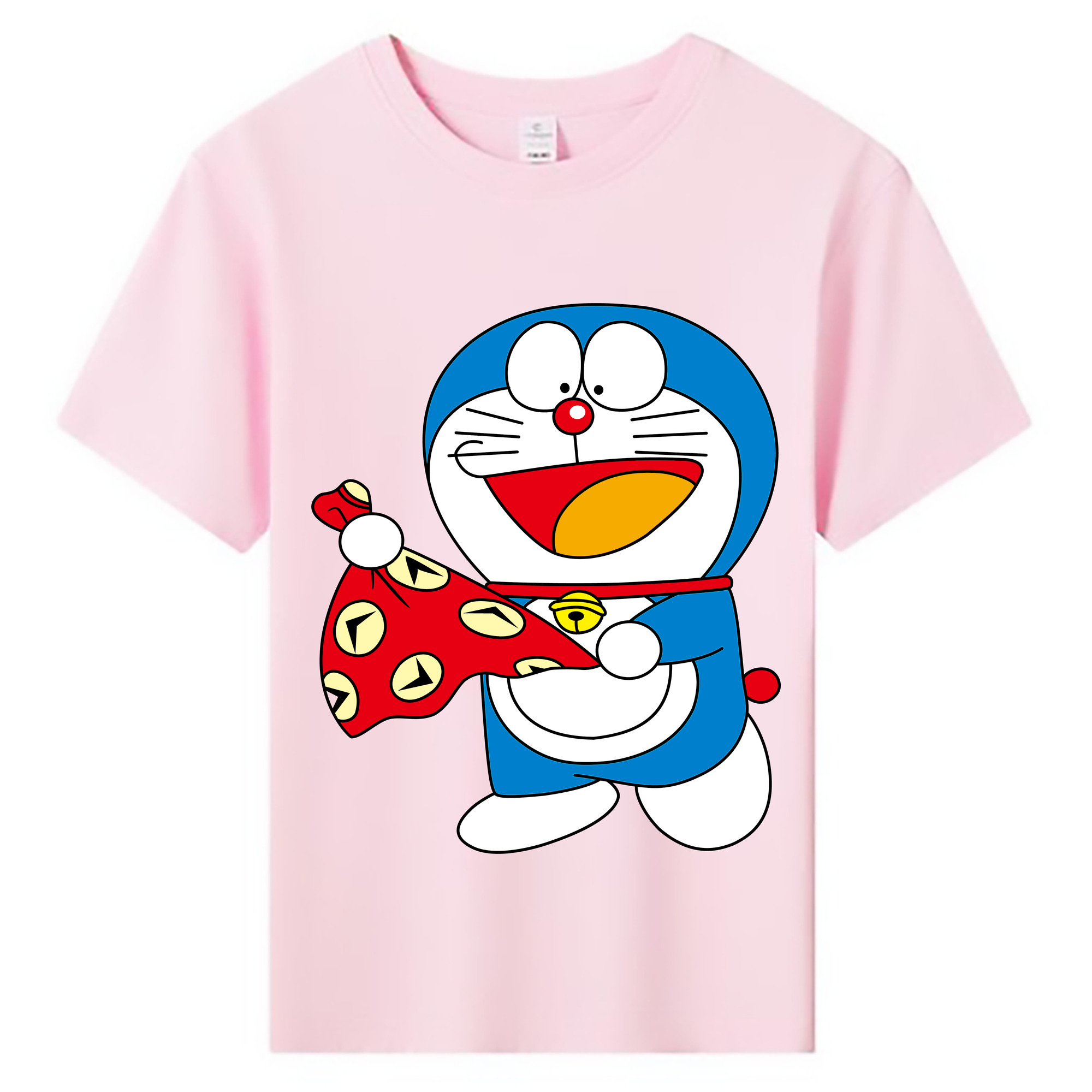 （画像用） ドラえもん Doraemon 綿100％キッズTシャツ（フロントプリント）