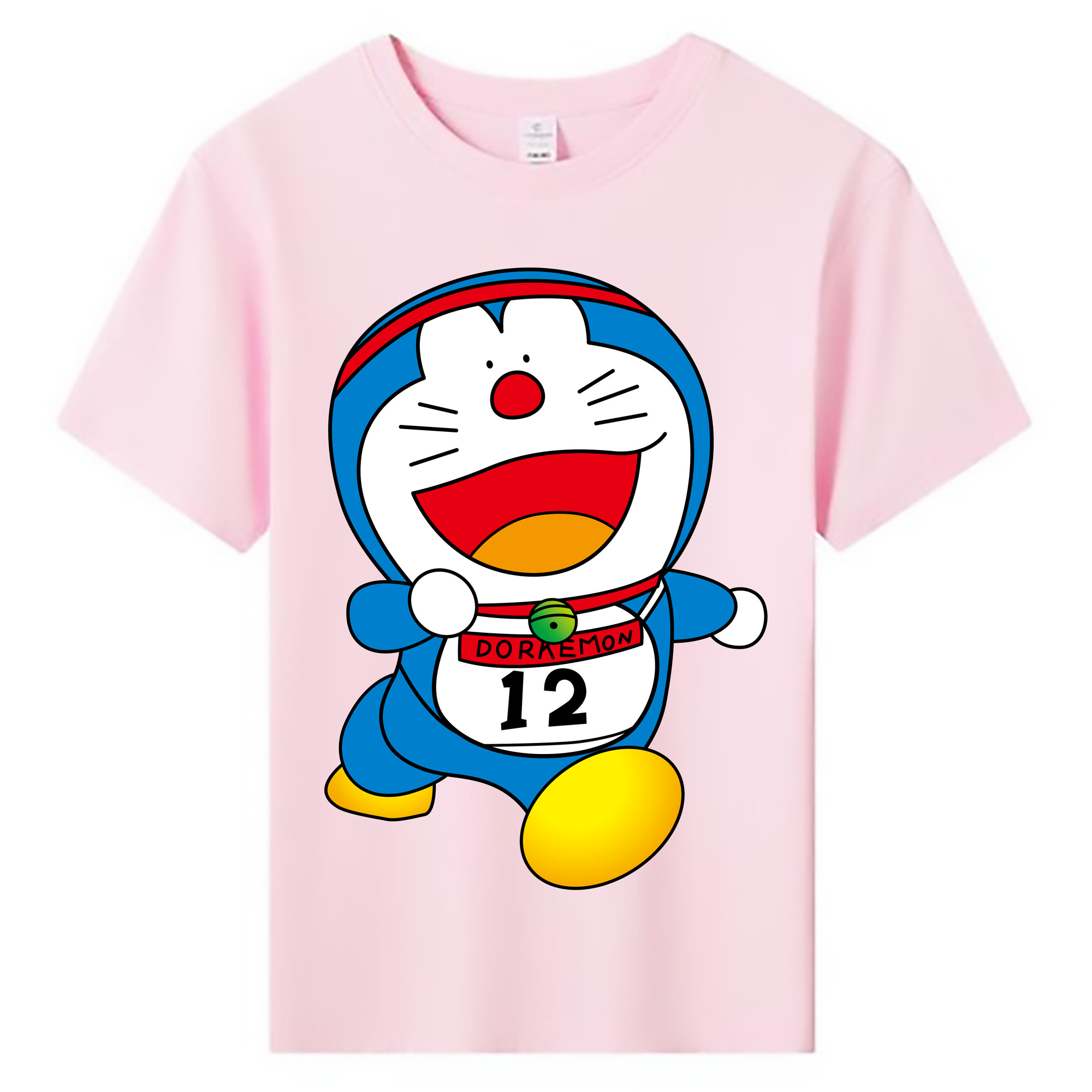 （画像用） ドラえもん Doraemon 綿100％キッズTシャツ（フロントプリント）