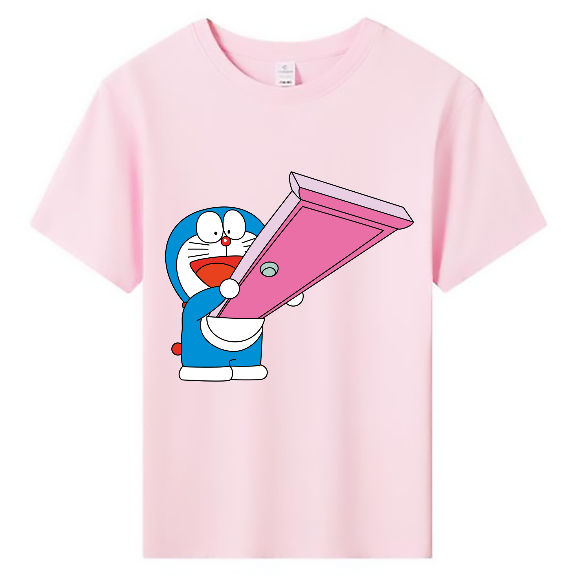 （画像用） ドラえもん Doraemon 綿100％キッズTシャツ（フロントプリント）