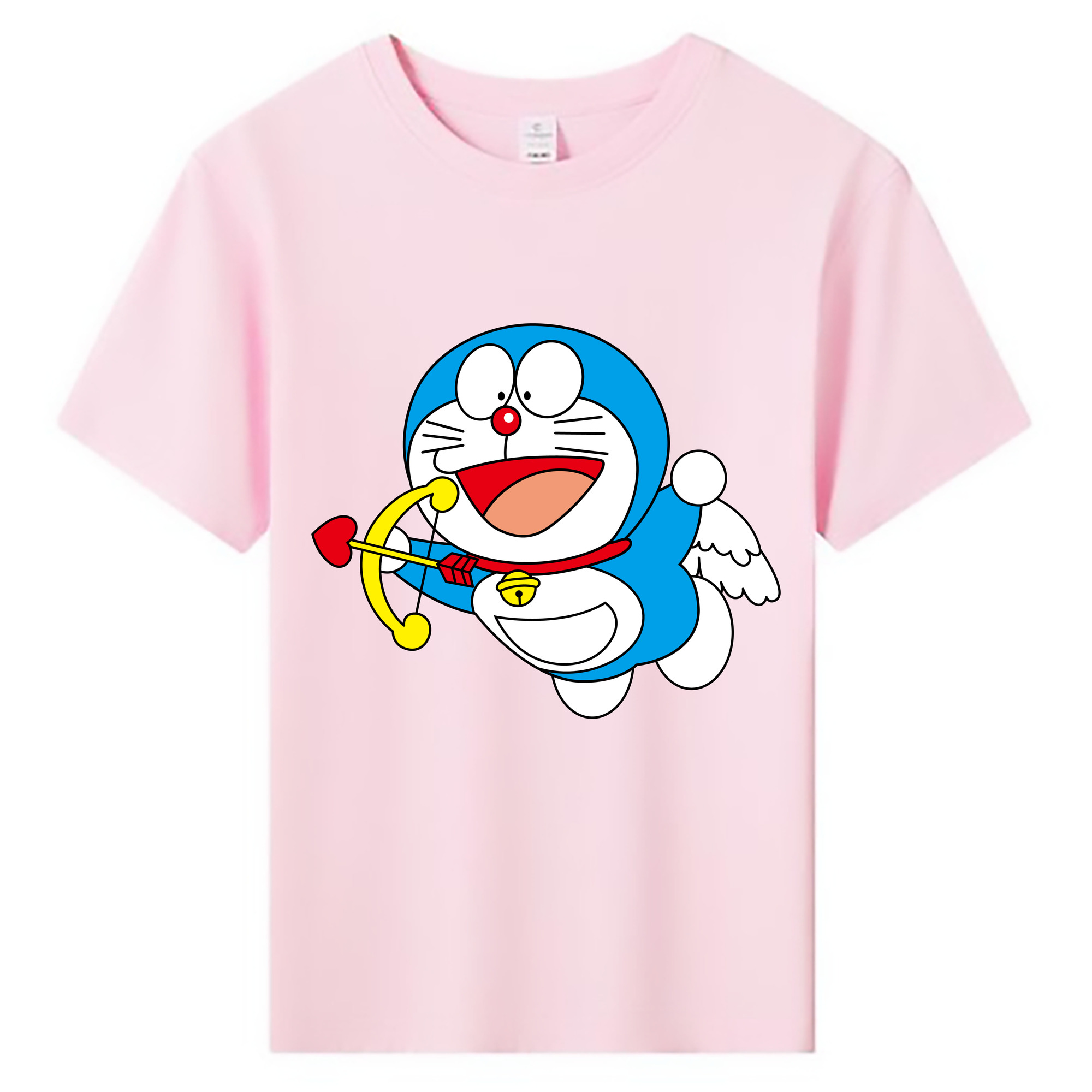 （画像用） ドラえもん Doraemon 綿100％キッズTシャツ（フロントプリント）