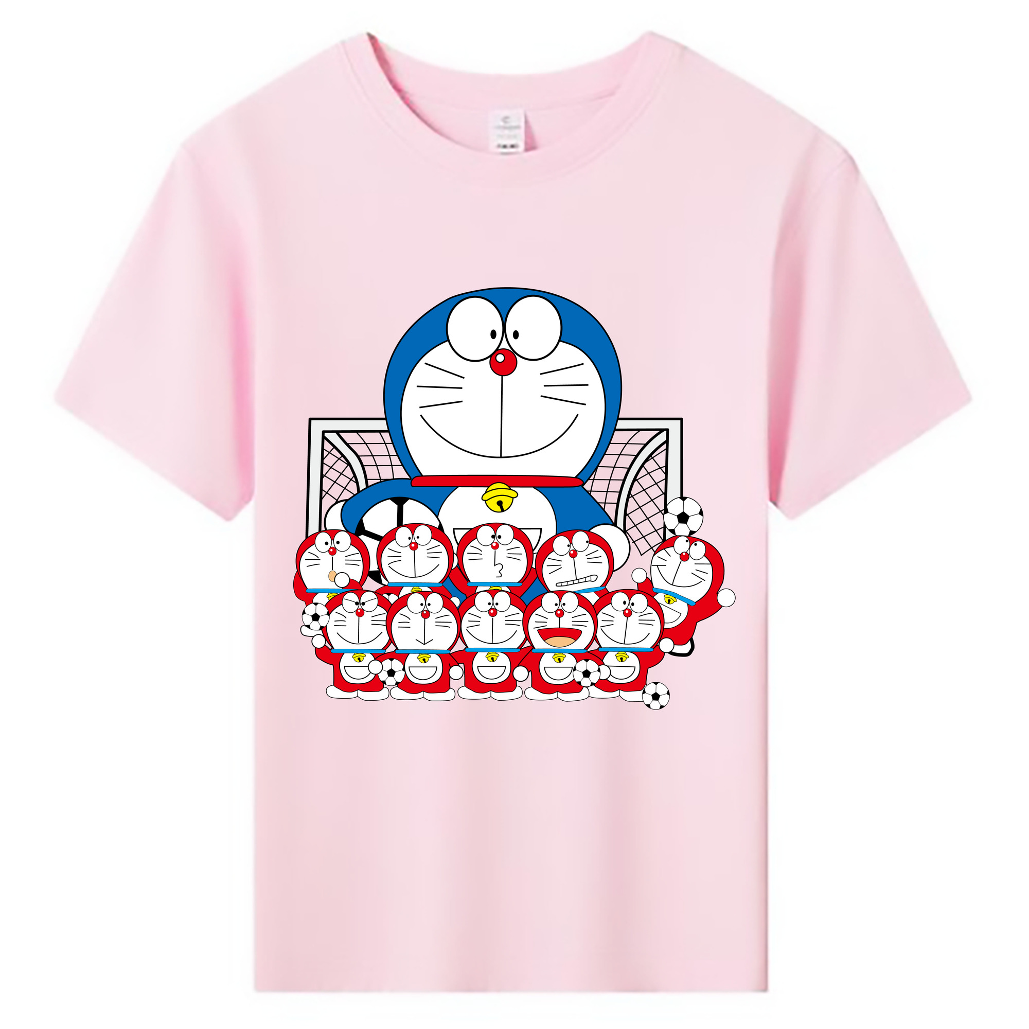 （画像用） ドラえもん Doraemon 綿100％キッズTシャツ（フロントプリント）