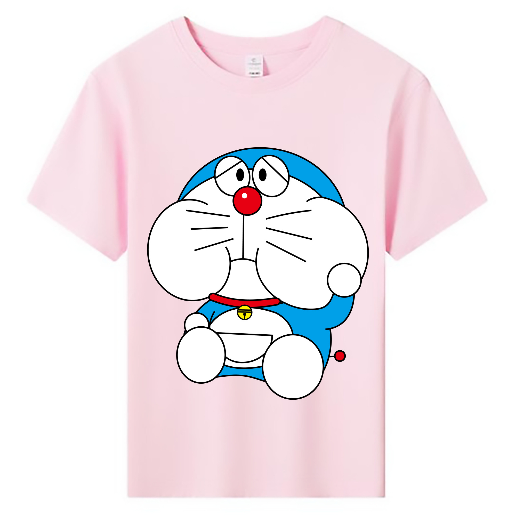 （画像用） ドラえもん Doraemon 綿100％キッズTシャツ（フロントプリント）