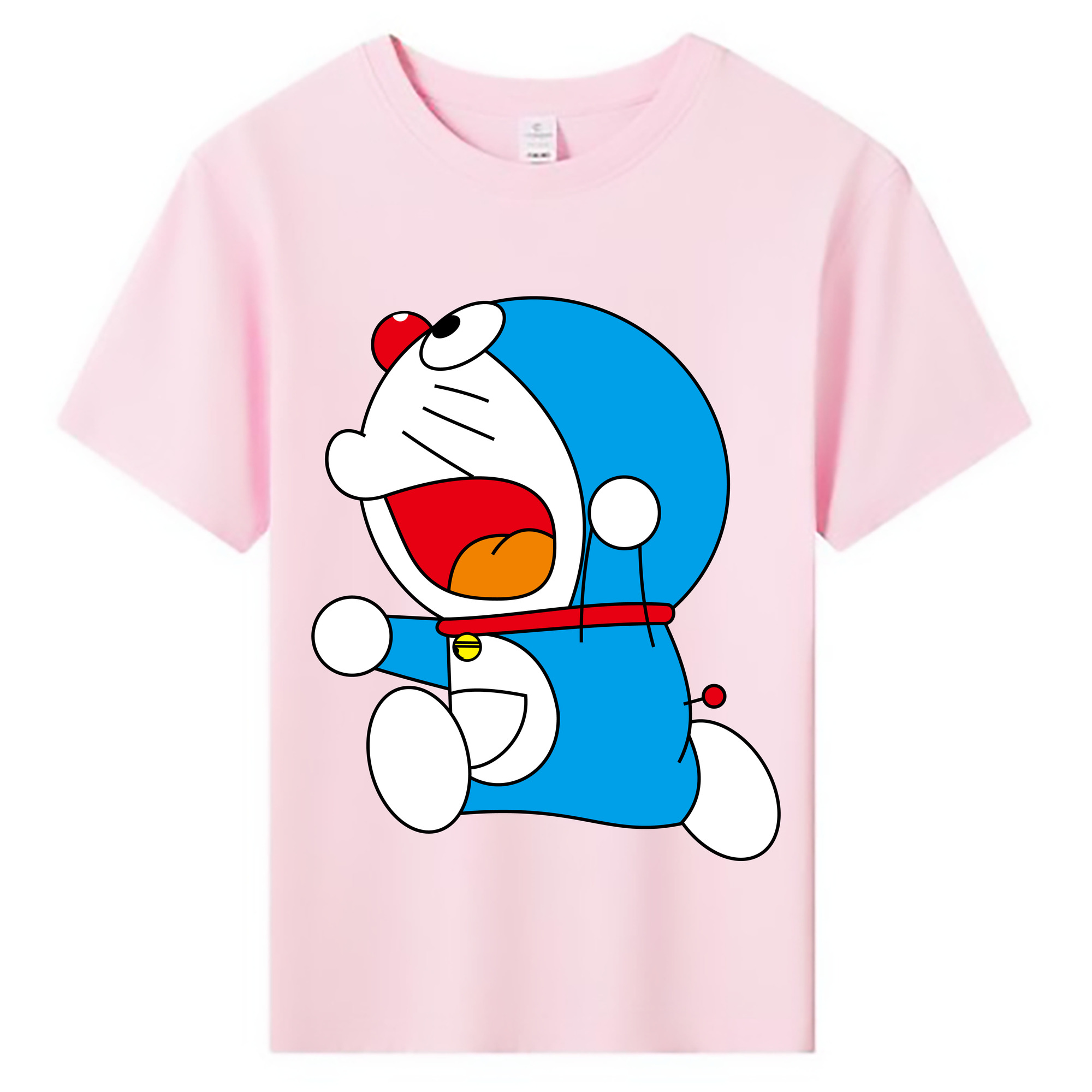 （画像用） ドラえもん Doraemon 綿100％キッズTシャツ（フロントプリント）